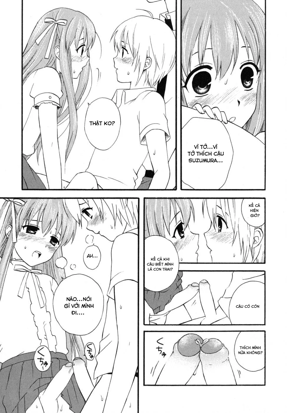 HentaiVN.net - Ảnh 11 - Cô bé nhìn chằm chằm bạn [The Boy Who's Looking At You; Kimi Mite Otokonoko] - Chap 1