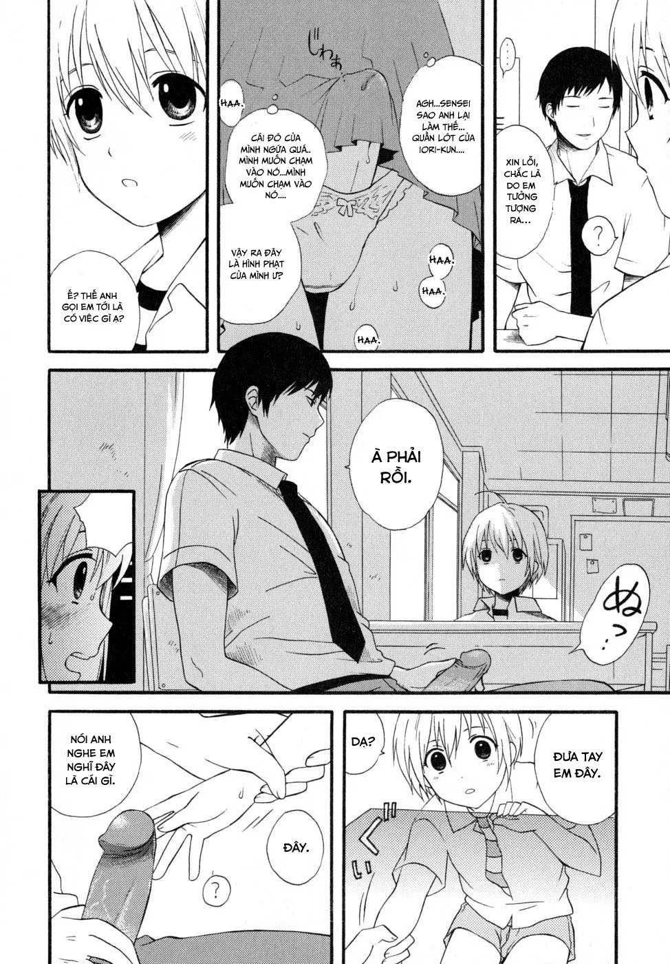 HentaiVN.net - Ảnh 6 - Cô bé nhìn chằm chằm bạn [The Boy Who's Looking At You; Kimi Mite Otokonoko] - Chap 1