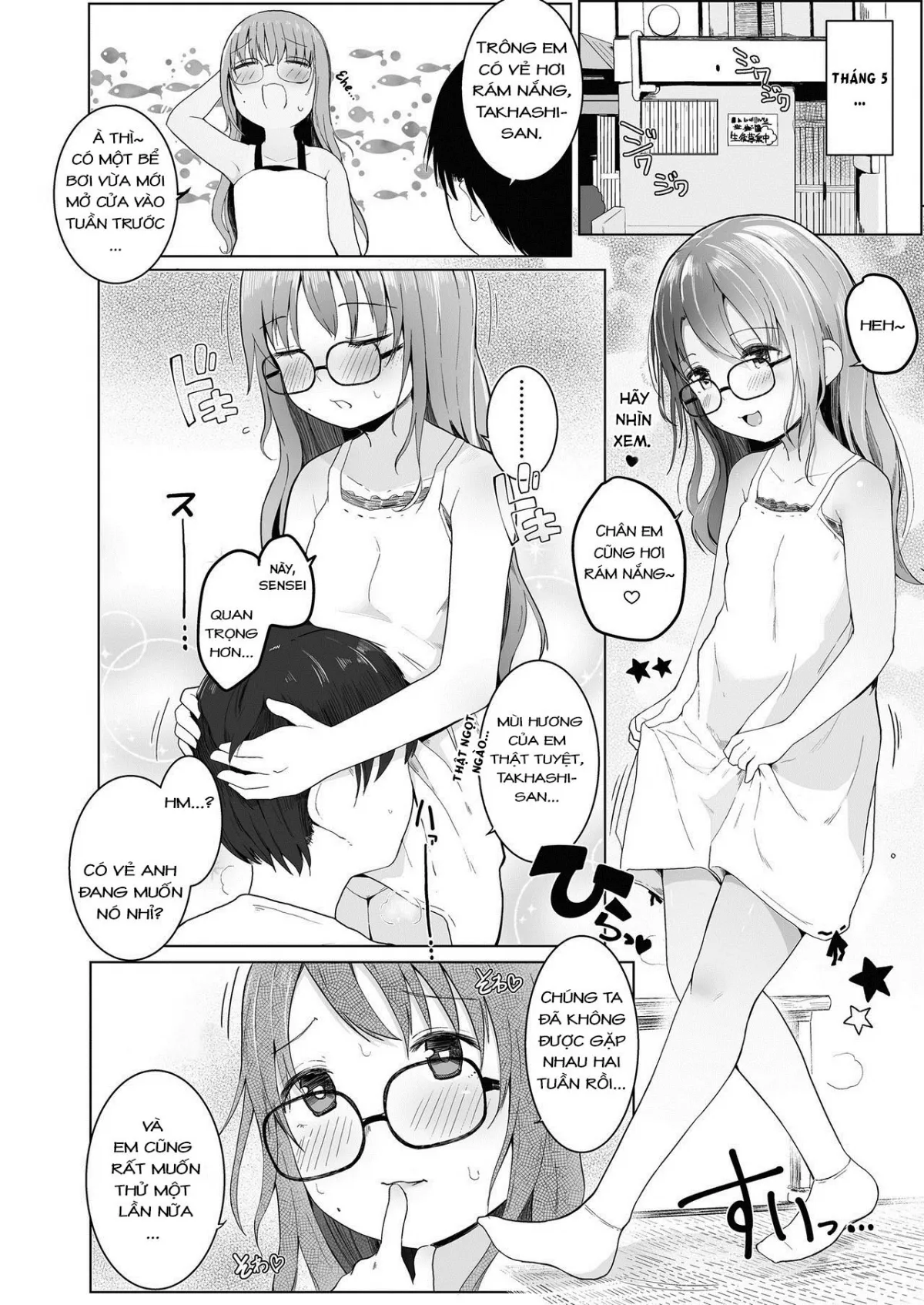 HentaiVN.net - Ảnh 20 - Sensei Onegaishimasu [先生お願いします [英訳]] - Chap 1