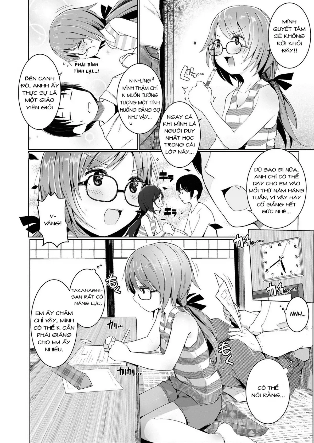 HentaiVN.net - Ảnh 3 - Sensei Onegaishimasu [先生お願いします [英訳]] - Chap 1