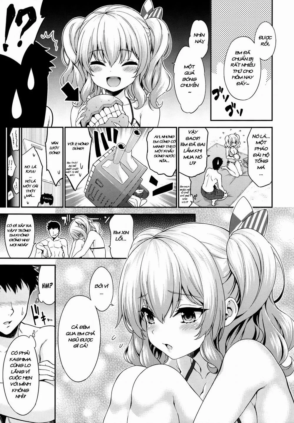 HentaiVN.net - Ảnh 5 - Kashima-Chan To Suimin Ecchi (Kantai Collection) - Chap 1
