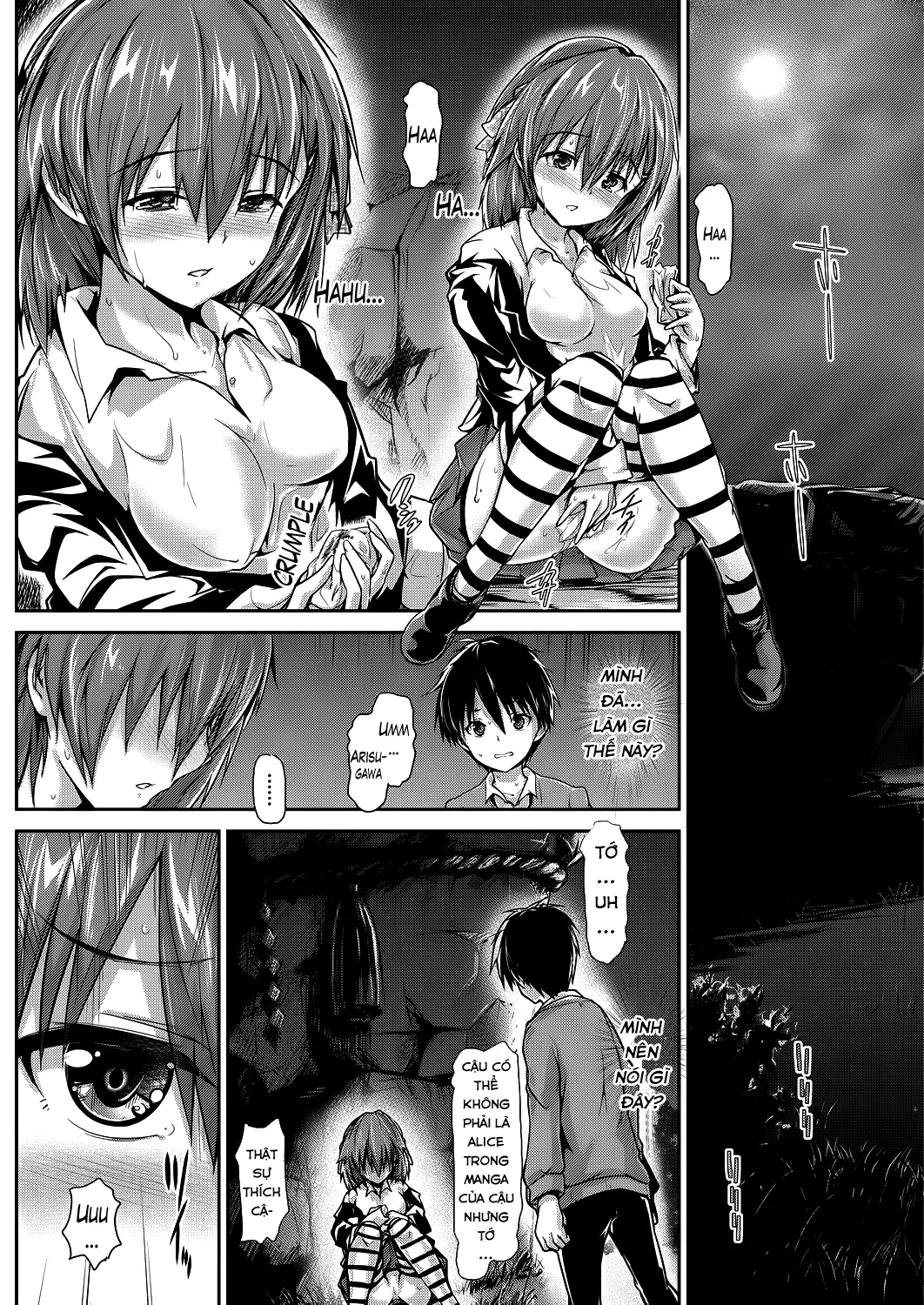 HentaiVN.net - Ảnh 24 - Cô Gái Huyền Bí [Occult girl Alice] - Chap 1