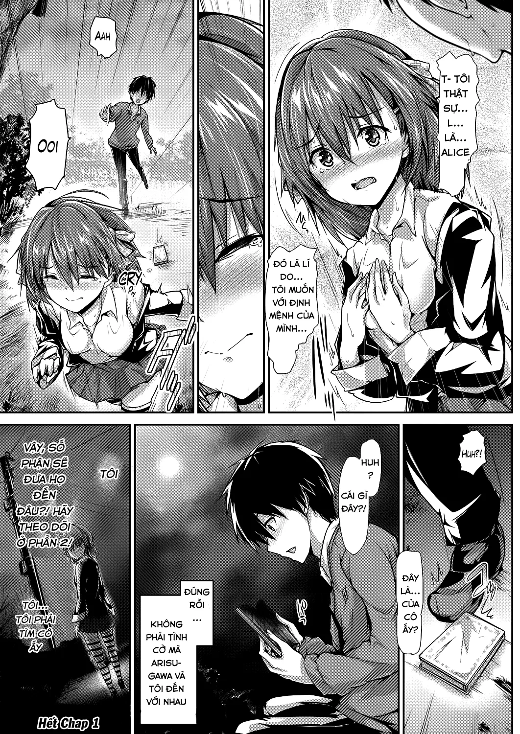 HentaiVN.net - Ảnh 25 - Cô Gái Huyền Bí [Occult girl Alice] - Chap 1