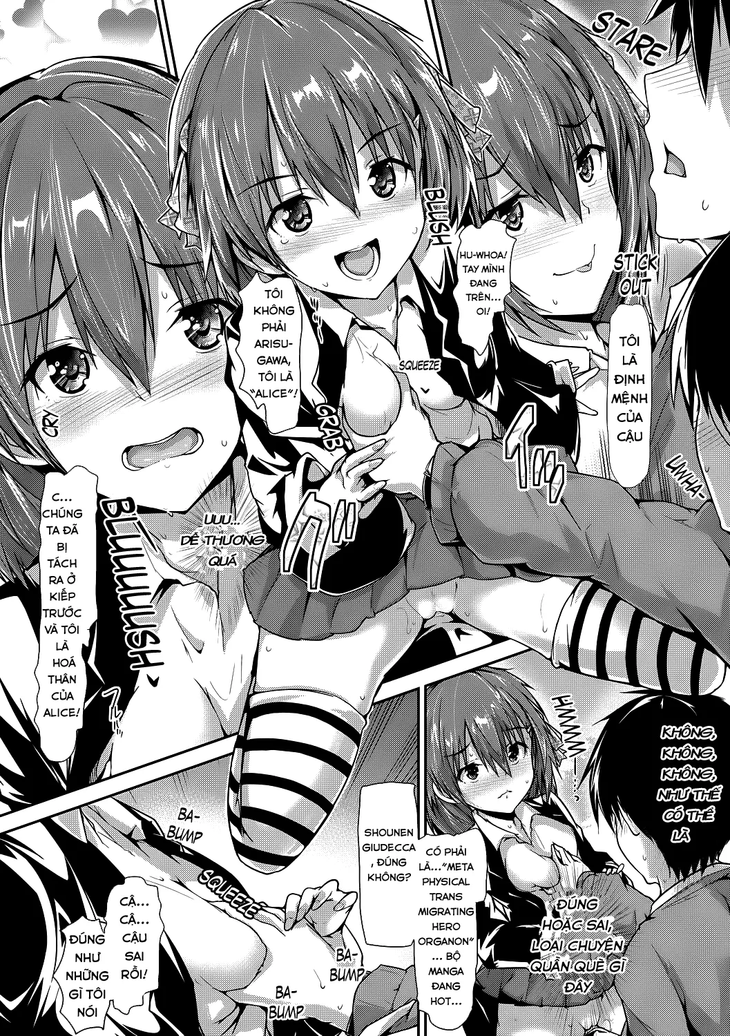 HentaiVN.net - Ảnh 7 - Cô Gái Huyền Bí [Occult girl Alice] - Chap 1
