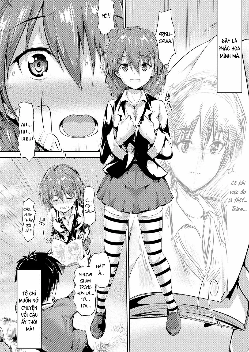 HentaiVN.net - Ảnh 6 - Cô Gái Huyền Bí [Occult girl Alice] - Chap 2