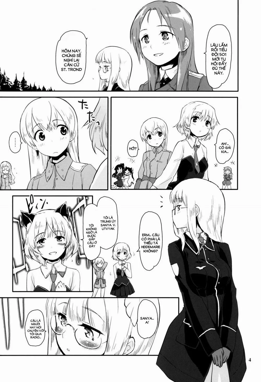 HentaiVN.net - Ảnh 3 - Sauna Paradiso (Strike Witches) - Chap 1