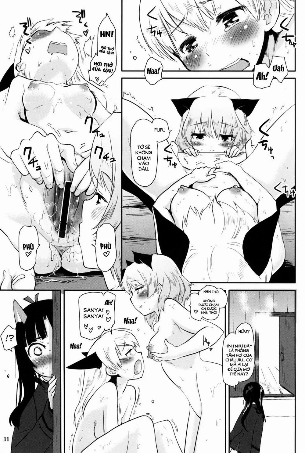 HentaiVN.net - Ảnh 8 - Sauna Paradiso (Strike Witches) - Chap 1