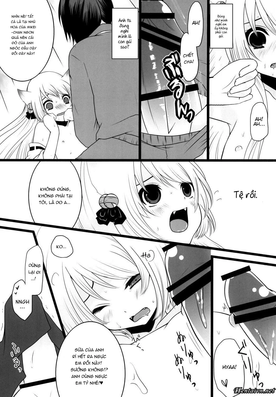 HentaiVN.net - Ảnh 15 - Kami-Sama ni Tanon de DT Sutetatta - Chap 1