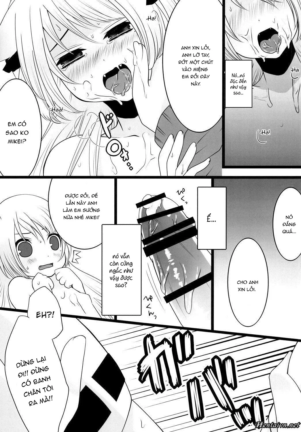 HentaiVN.net - Ảnh 17 - Kami-Sama ni Tanon de DT Sutetatta - Chap 1
