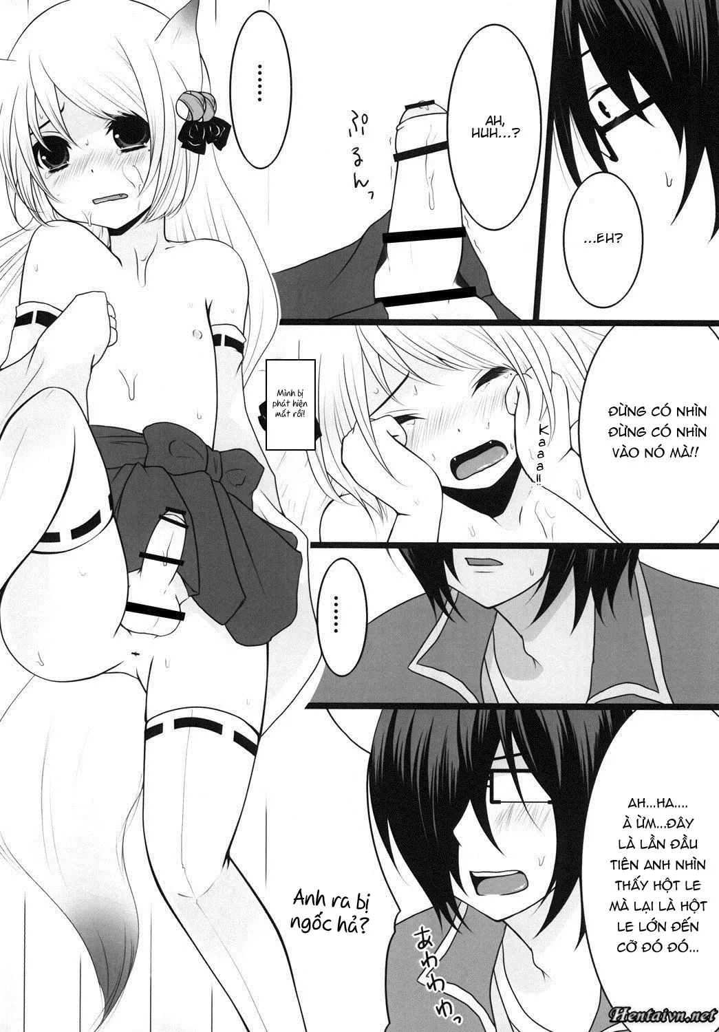 HentaiVN.net - Ảnh 18 - Kami-Sama ni Tanon de DT Sutetatta - Chap 1