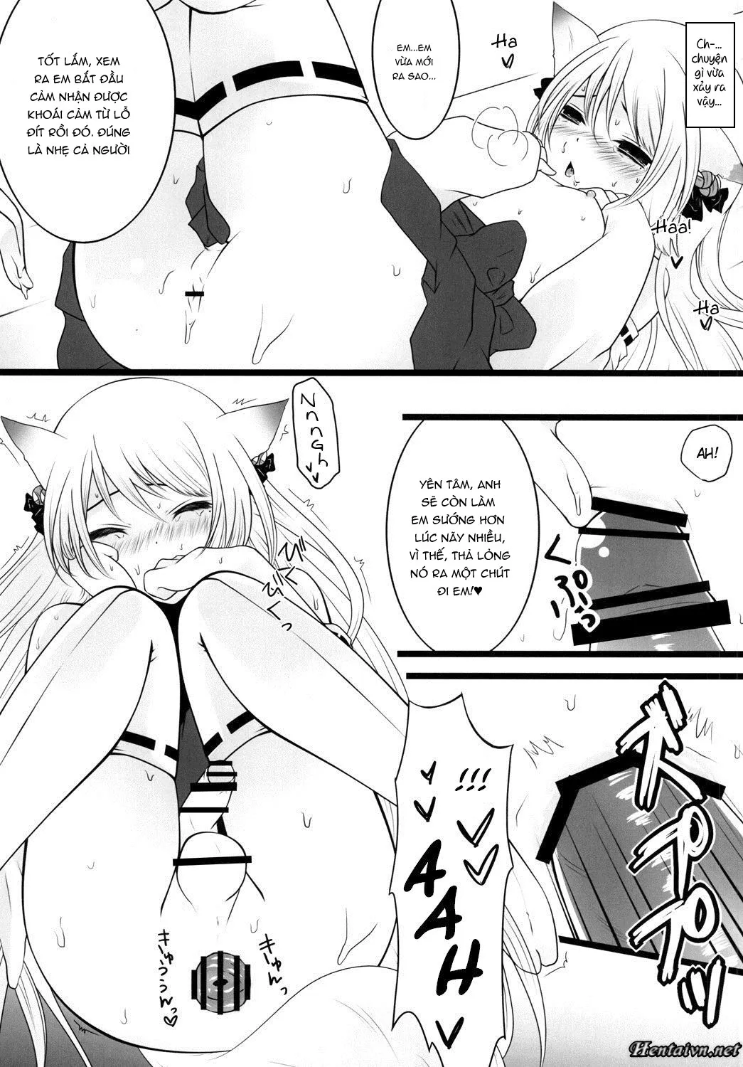 HentaiVN.net - Ảnh 21 - Kami-Sama ni Tanon de DT Sutetatta - Chap 1