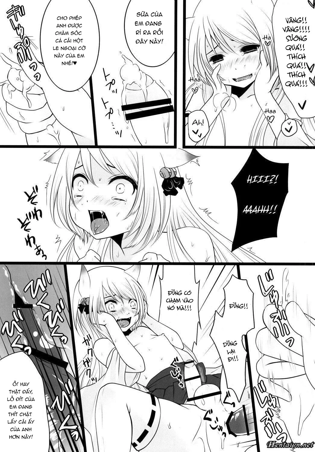 HentaiVN.net - Ảnh 23 - Kami-Sama ni Tanon de DT Sutetatta - Chap 1