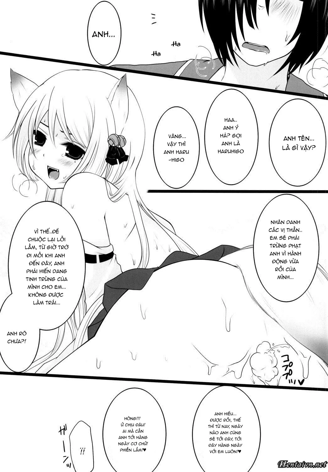HentaiVN.net - Ảnh 25 - Kami-Sama ni Tanon de DT Sutetatta - Chap 1