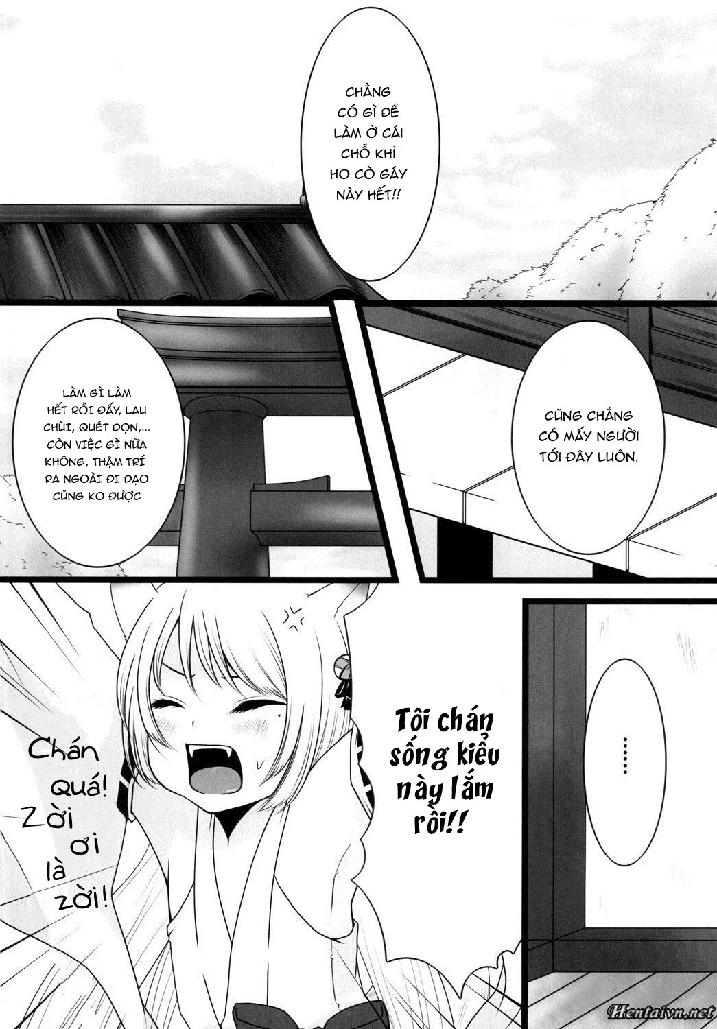 HentaiVN.net - Ảnh 3 - Kami-Sama ni Tanon de DT Sutetatta - Chap 1