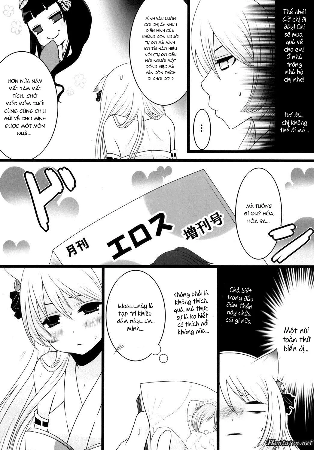 HentaiVN.net - Ảnh 5 - Kami-Sama ni Tanon de DT Sutetatta - Chap 1