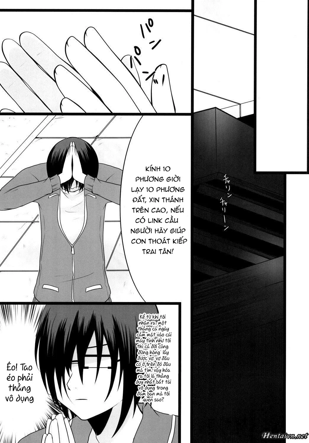 HentaiVN.net - Ảnh 7 - Kami-Sama ni Tanon de DT Sutetatta - Chap 1