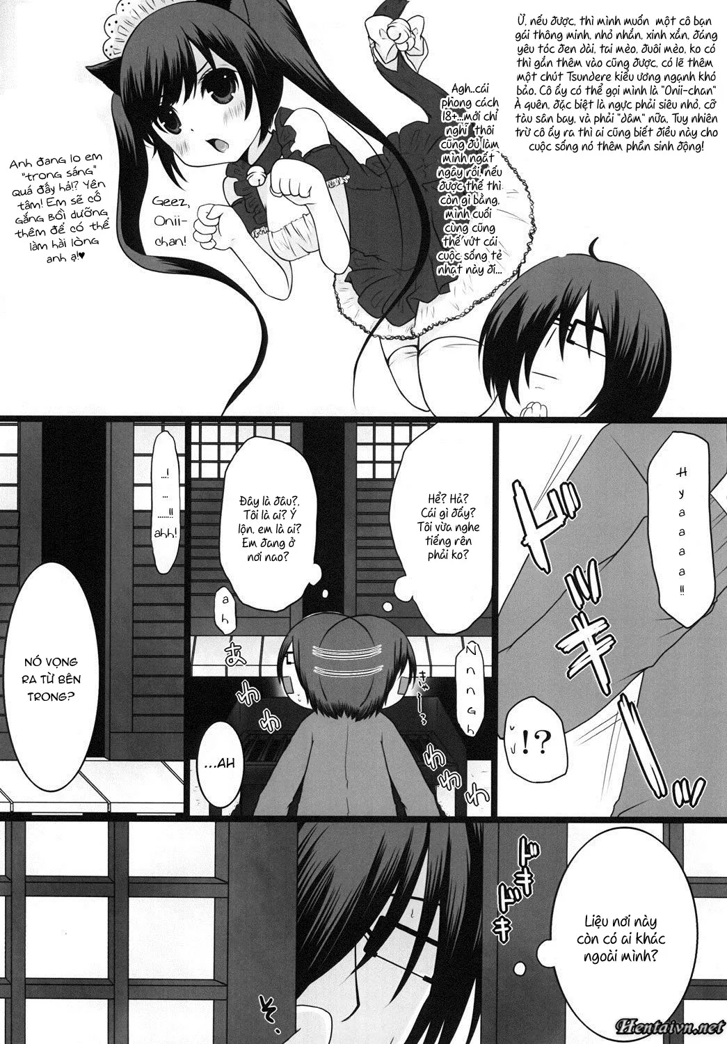 HentaiVN.net - Ảnh 8 - Kami-Sama ni Tanon de DT Sutetatta - Chap 1