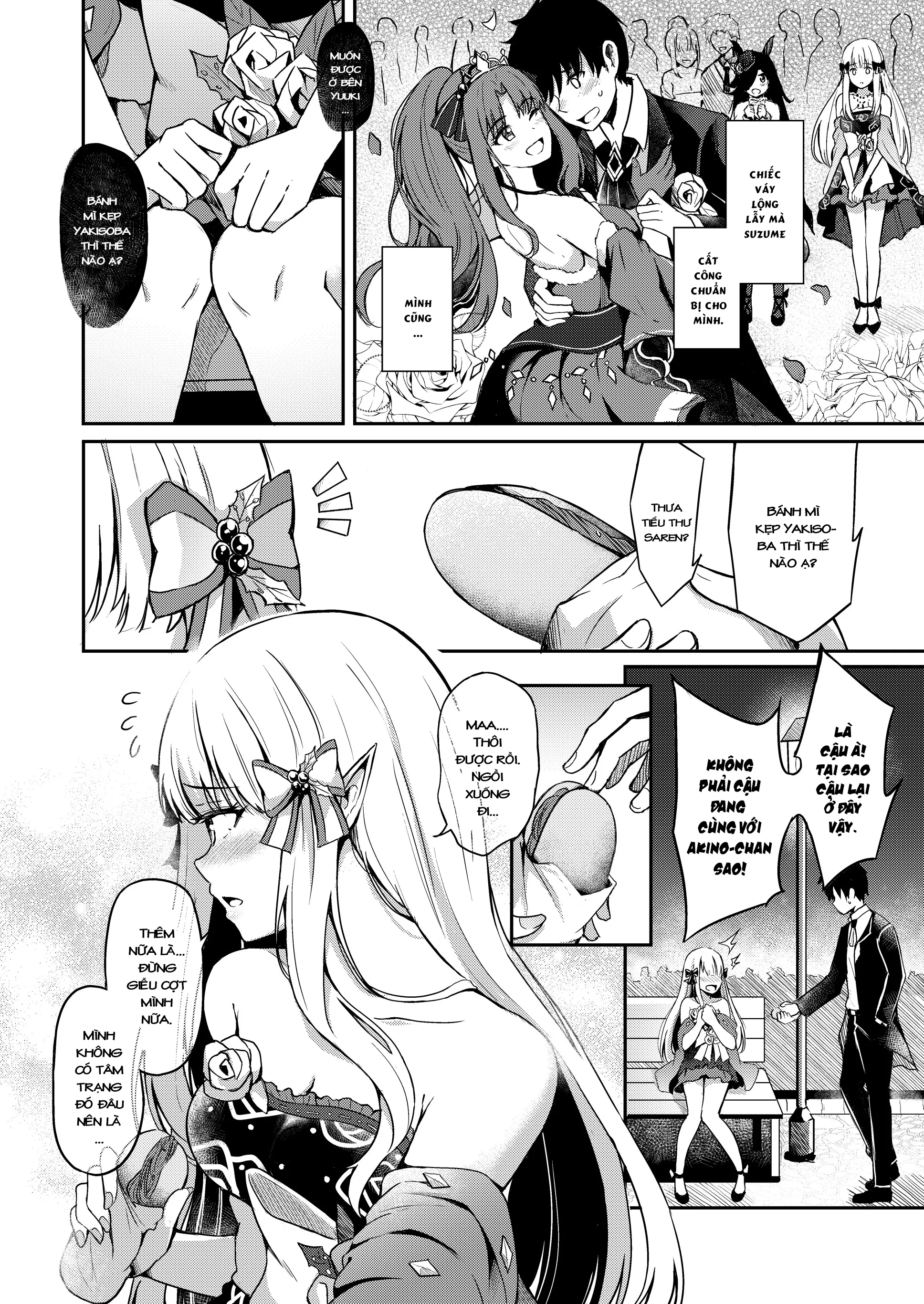 HentaiVN.net - Ảnh 6 - Saren no Love Rose - Chap 1