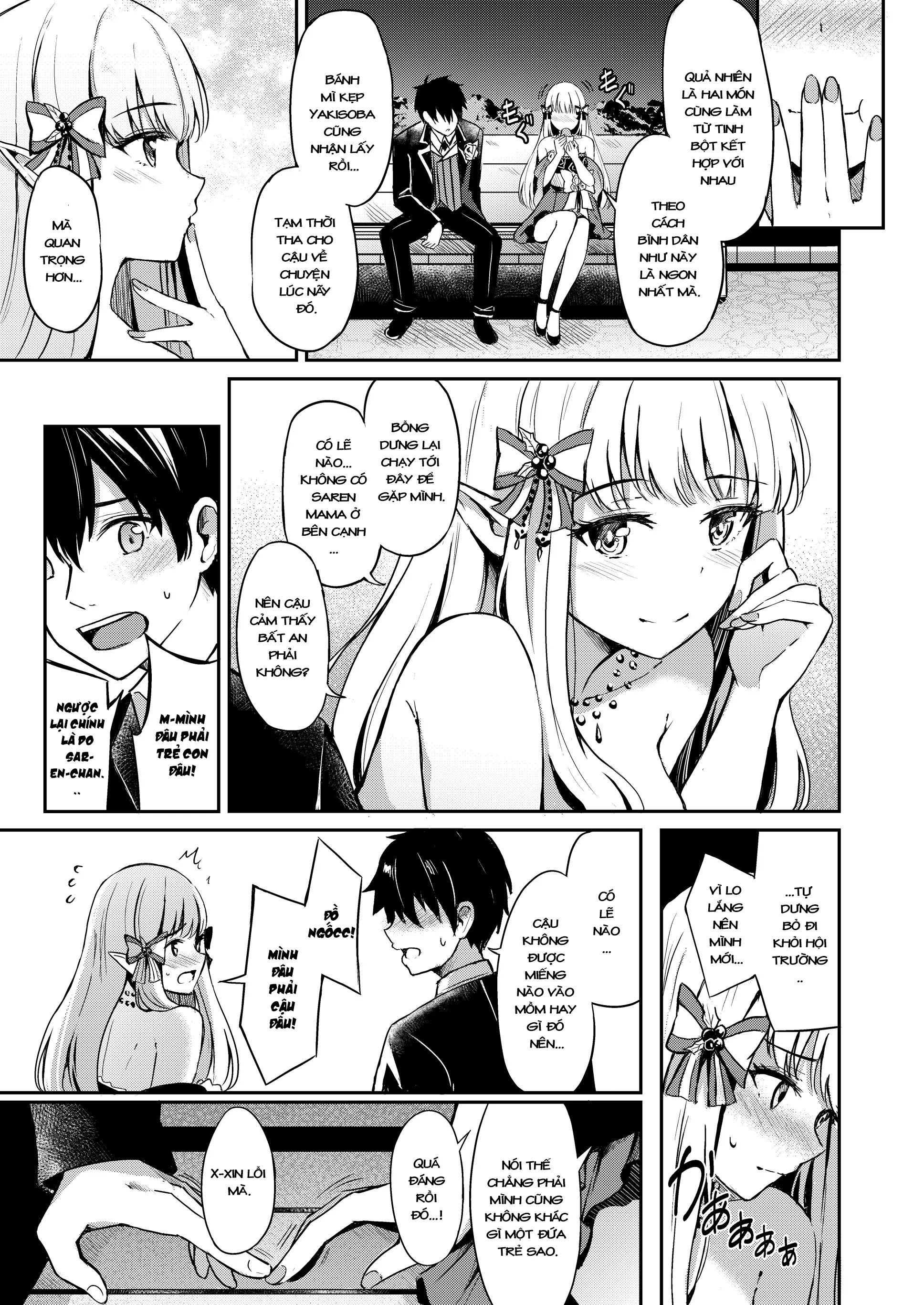 HentaiVN.net - Ảnh 7 - Saren no Love Rose - Chap 1