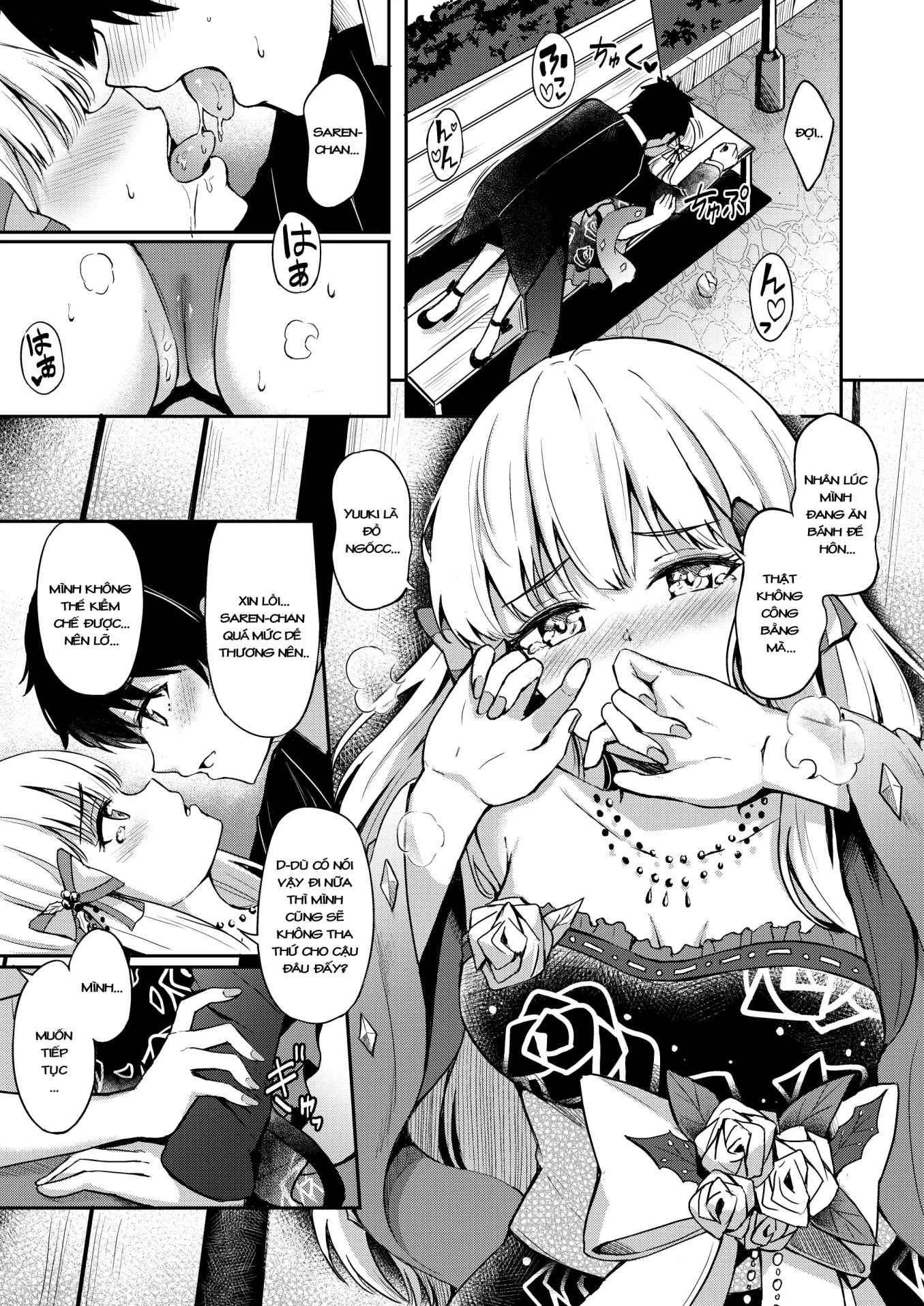 HentaiVN.net - Ảnh 9 - Saren no Love Rose - Chap 1