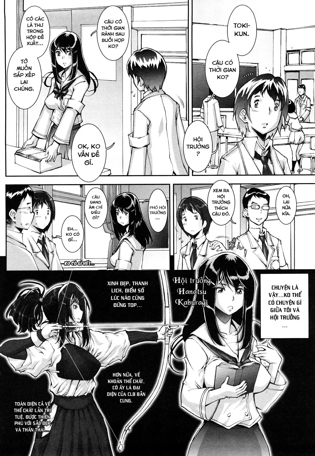 HentaiVN.net - Ảnh 5 - Haguringu [Love Maneuvering] - Chap 1
