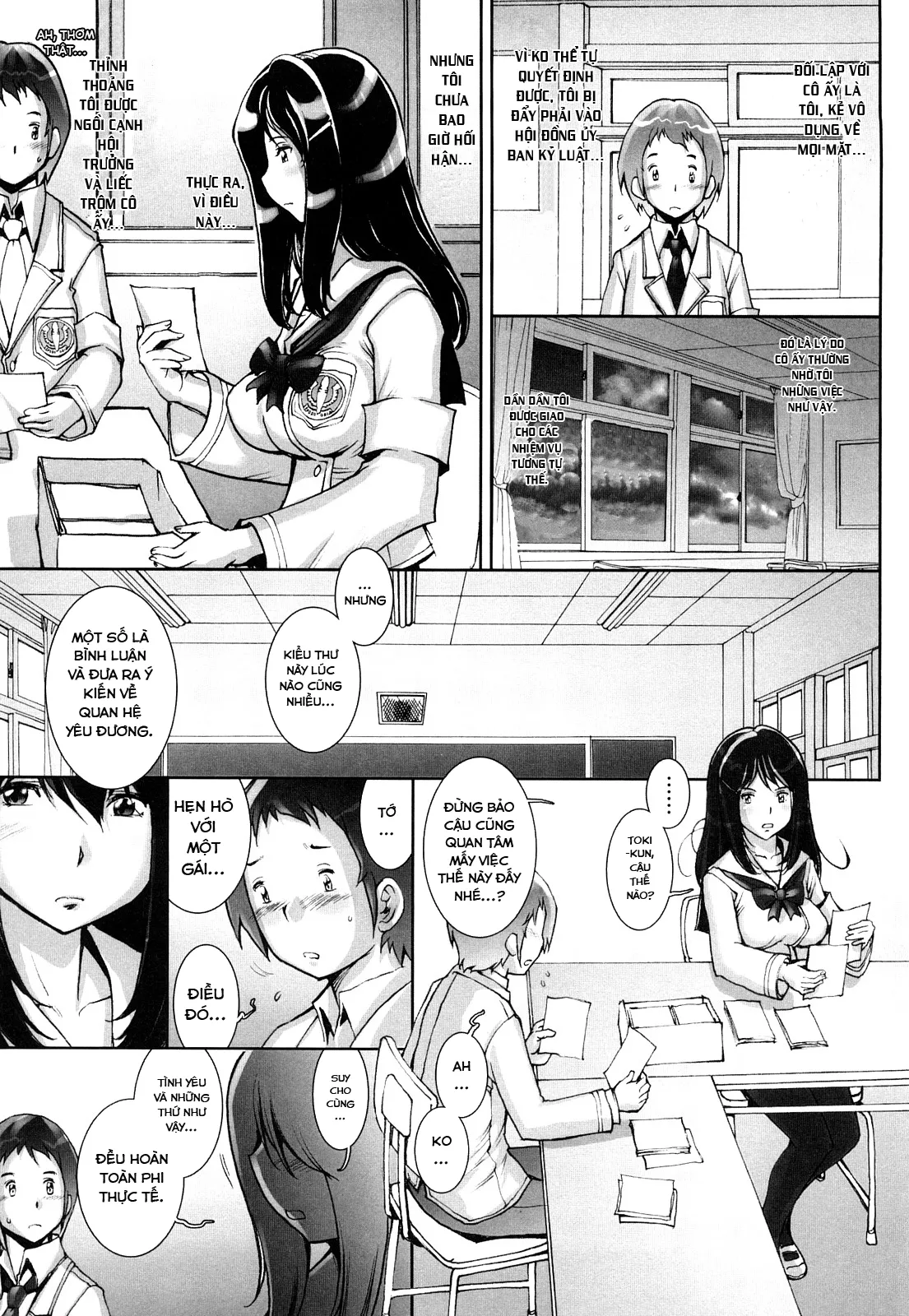HentaiVN.net - Ảnh 6 - Haguringu [Love Maneuvering] - Chap 1