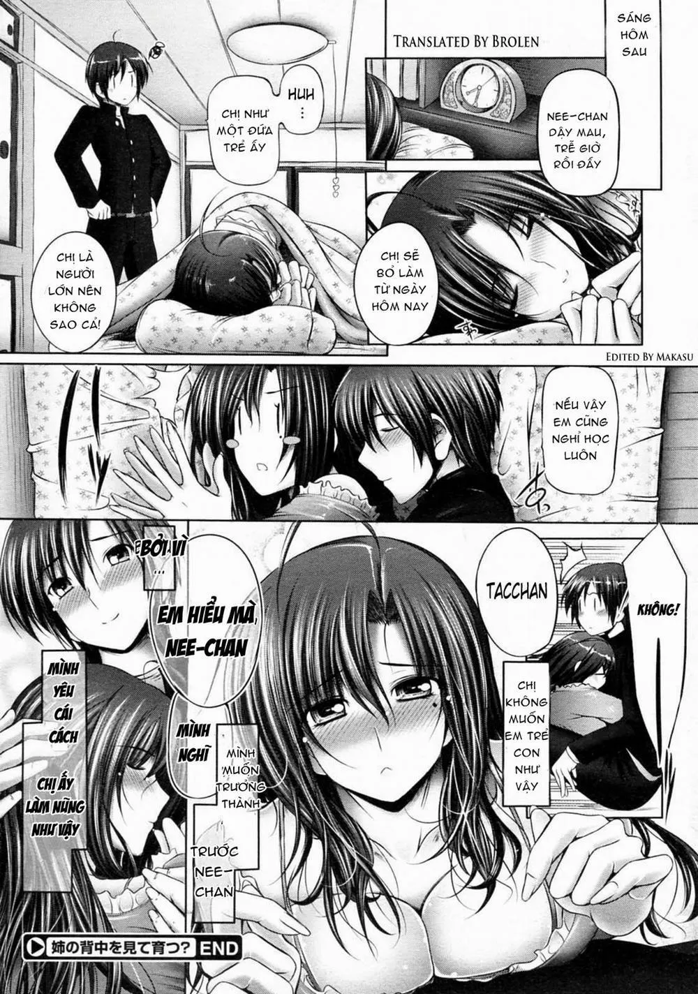 HentaiVN.net - Ảnh 25 - Ane no Senaka o Mite Sodatsu? - Chap 1