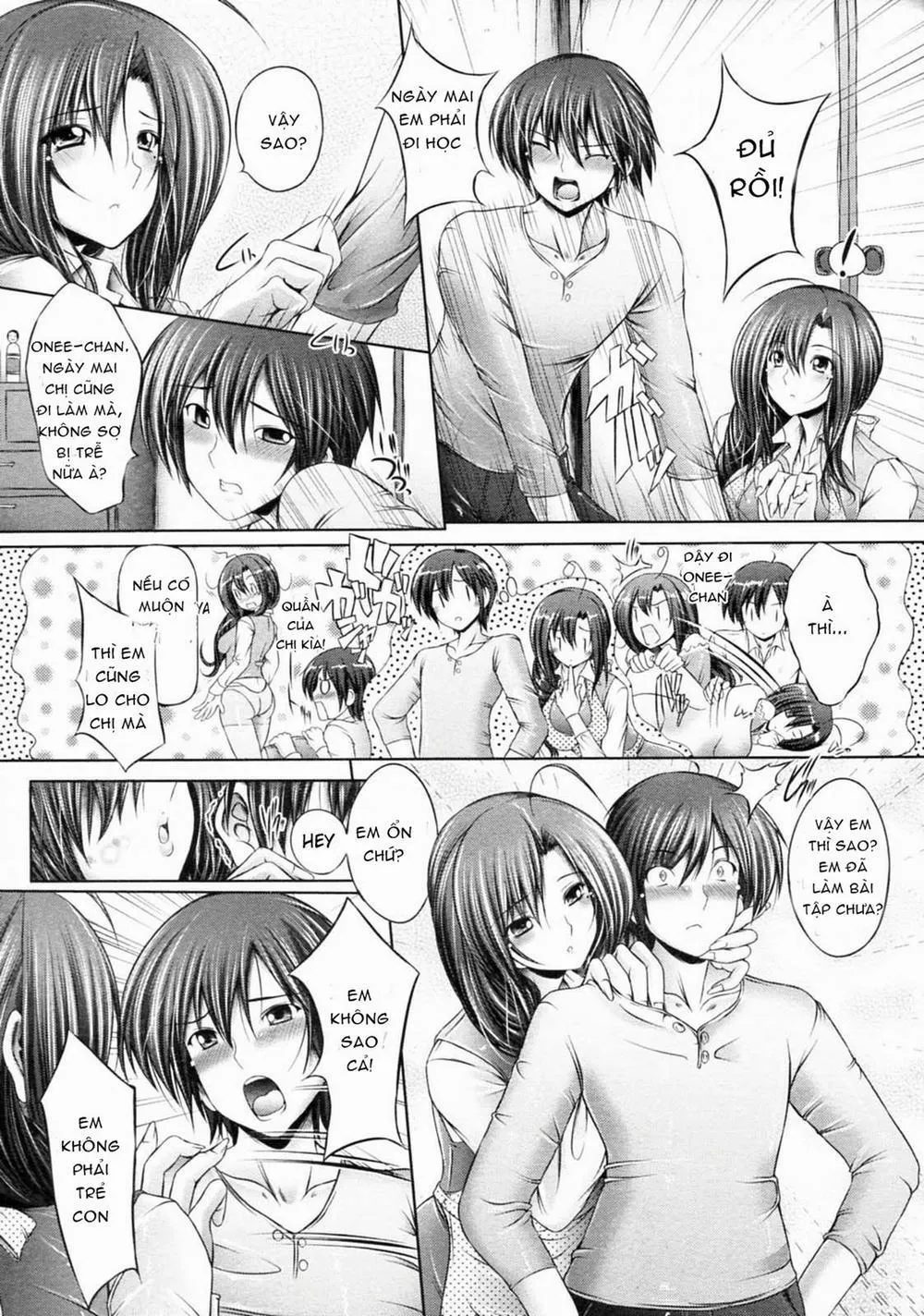 HentaiVN.net - Ảnh 4 - Ane no Senaka o Mite Sodatsu? - Chap 1