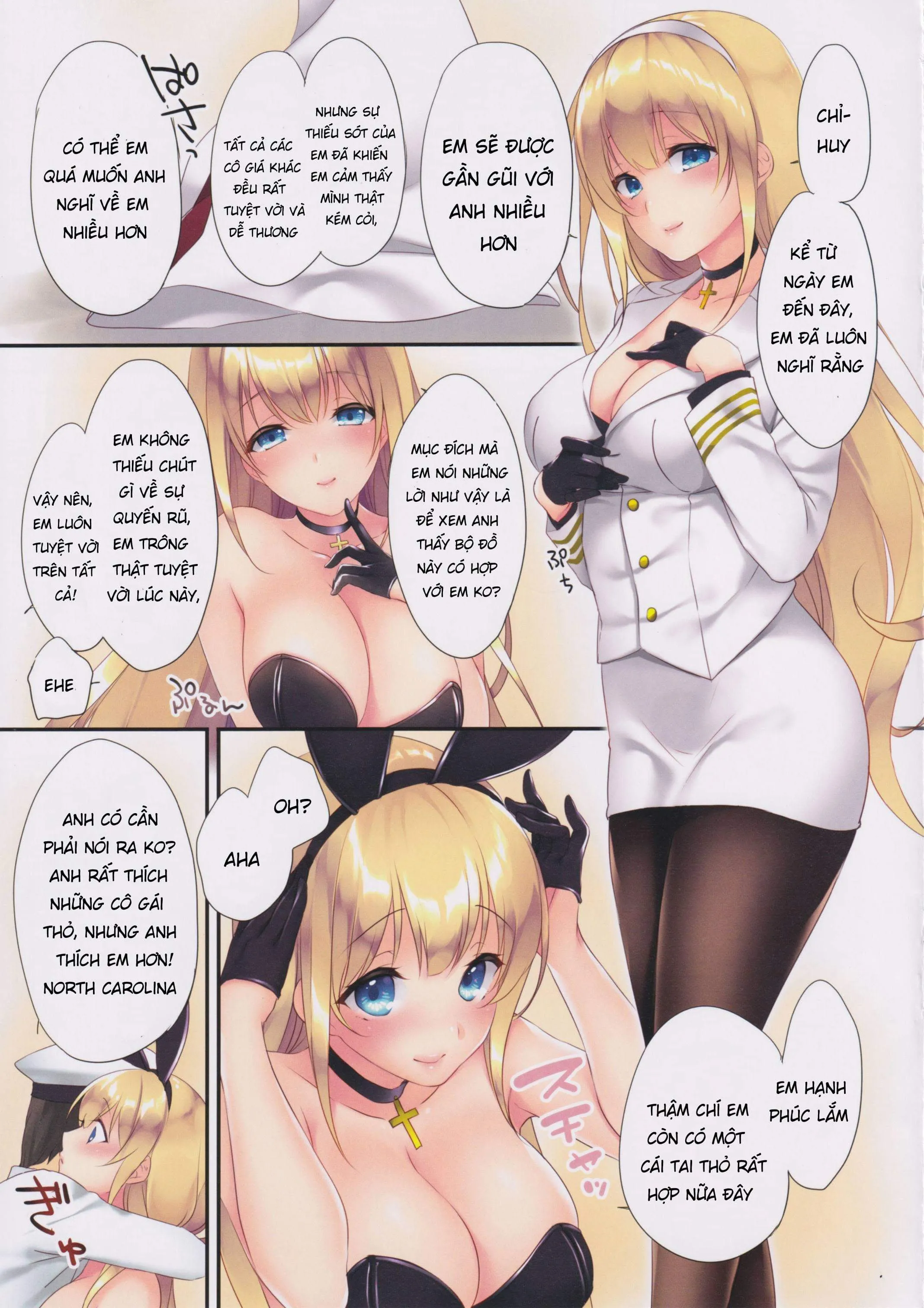 HentaiVN.net - Ảnh 4 - KAN-SEN:BUNNYTYPE (Azur Lane) [KAN-SEN:BUNNYTYPE (アズールレーン)] - Chap 1