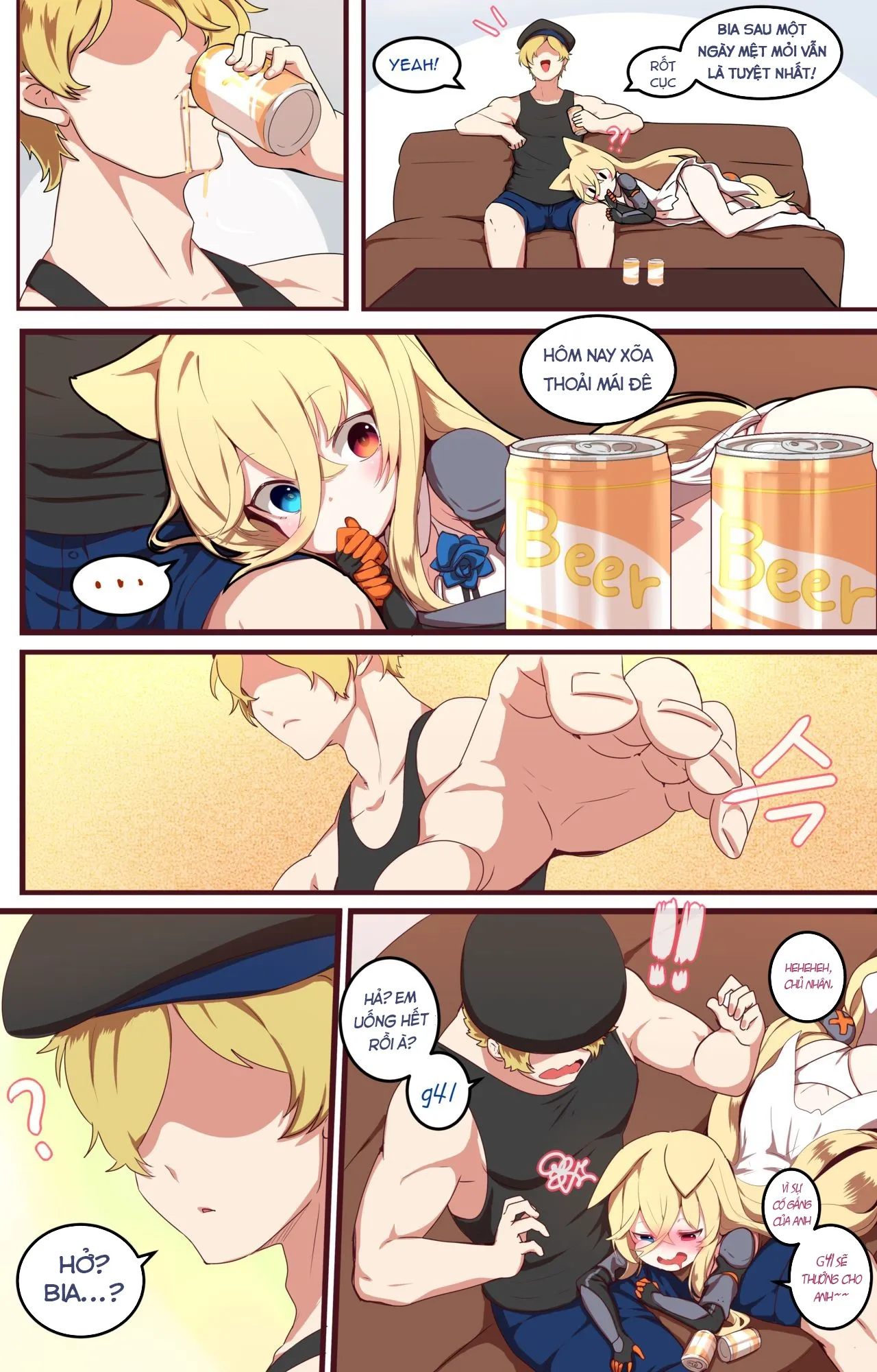 HentaiVN.net - Ảnh 5 - How to use dolls 04 (Girls' Frontline) - Chap 1