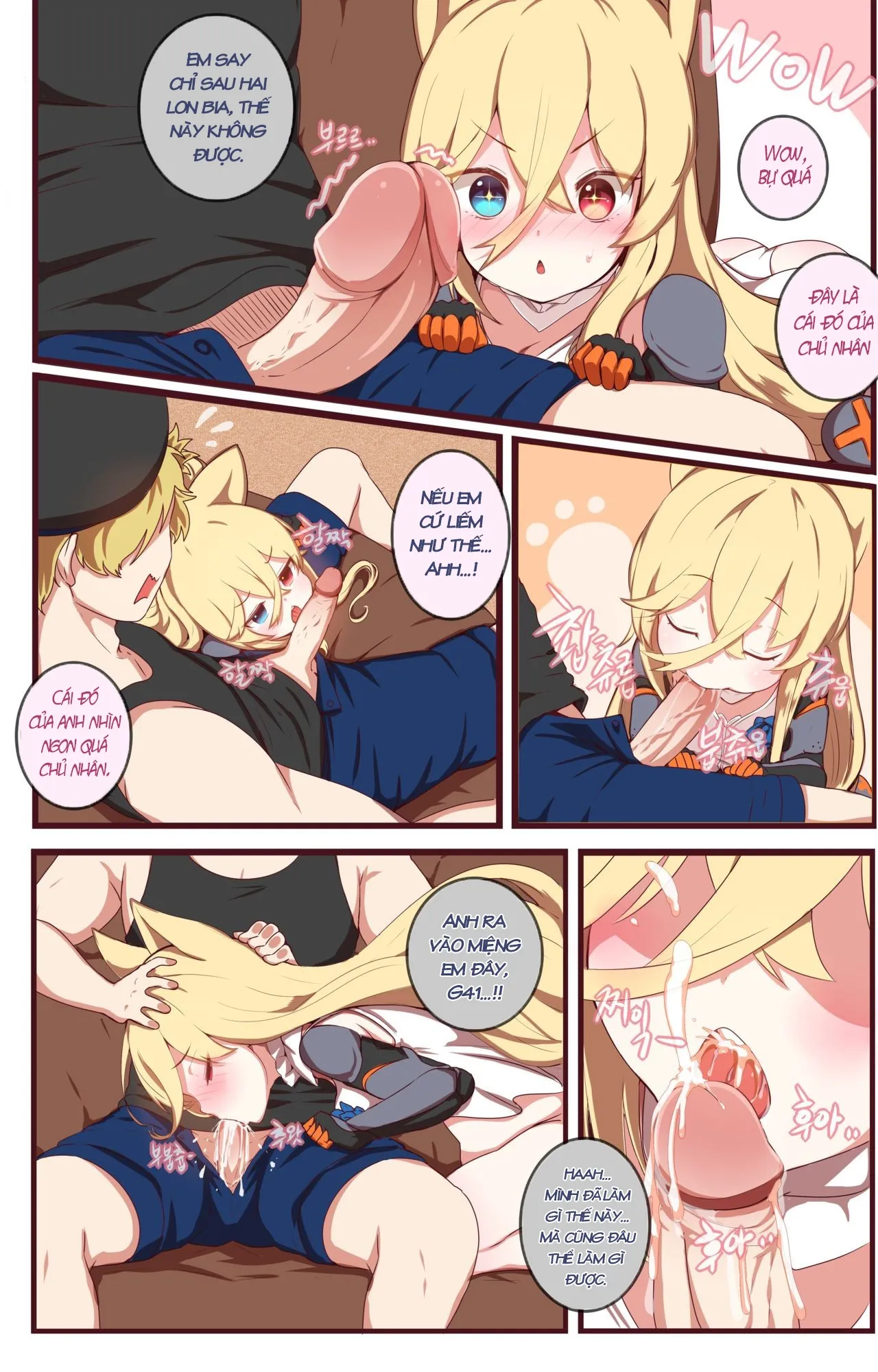 HentaiVN.net - Ảnh 6 - How to use dolls 04 (Girls' Frontline) - Chap 1