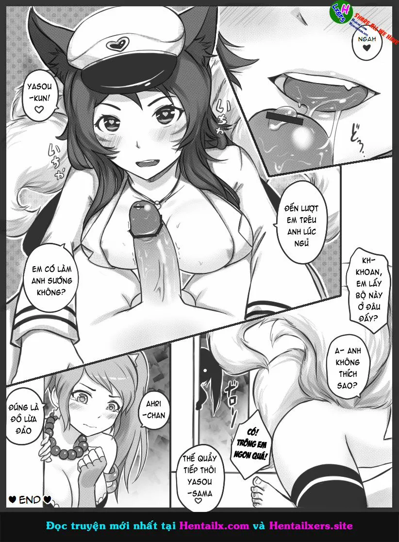 HentaiVN.net - Ảnh 25 - Fox Charm (Liên Minh Huyền Thoại) - Chap 1