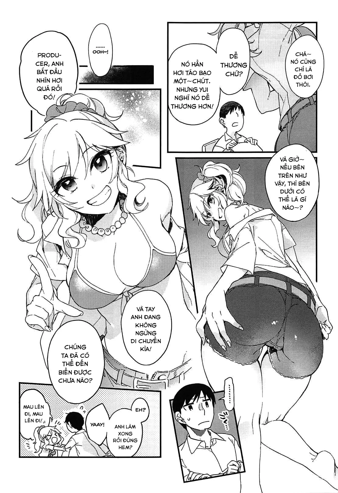 HentaiVN.net - Ảnh 5 - Đi tắm biển với Yui nào! [Going To The Beach With Yui!] - Chap 1