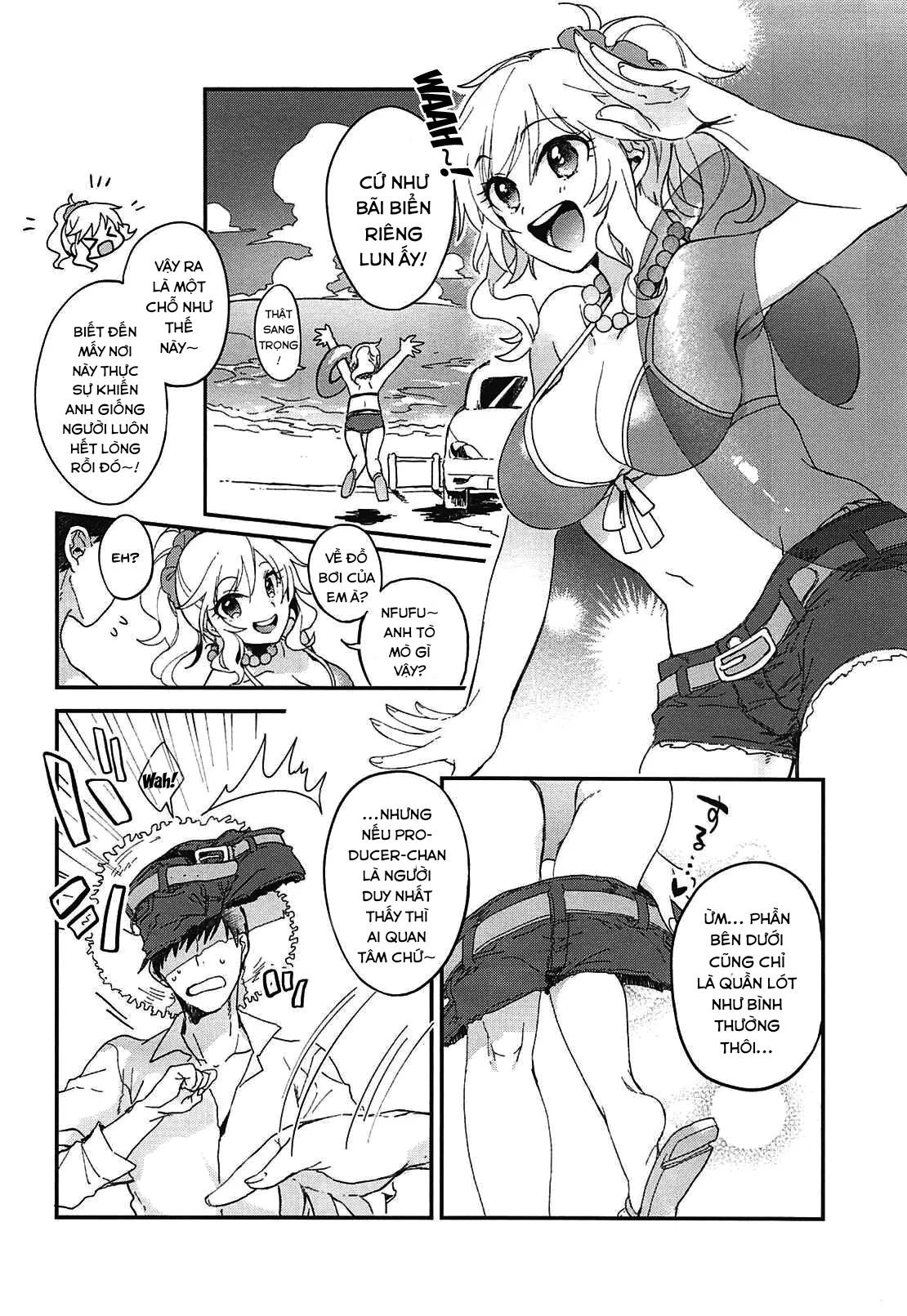 HentaiVN.net - Ảnh 6 - Đi tắm biển với Yui nào! [Going To The Beach With Yui!] - Chap 1