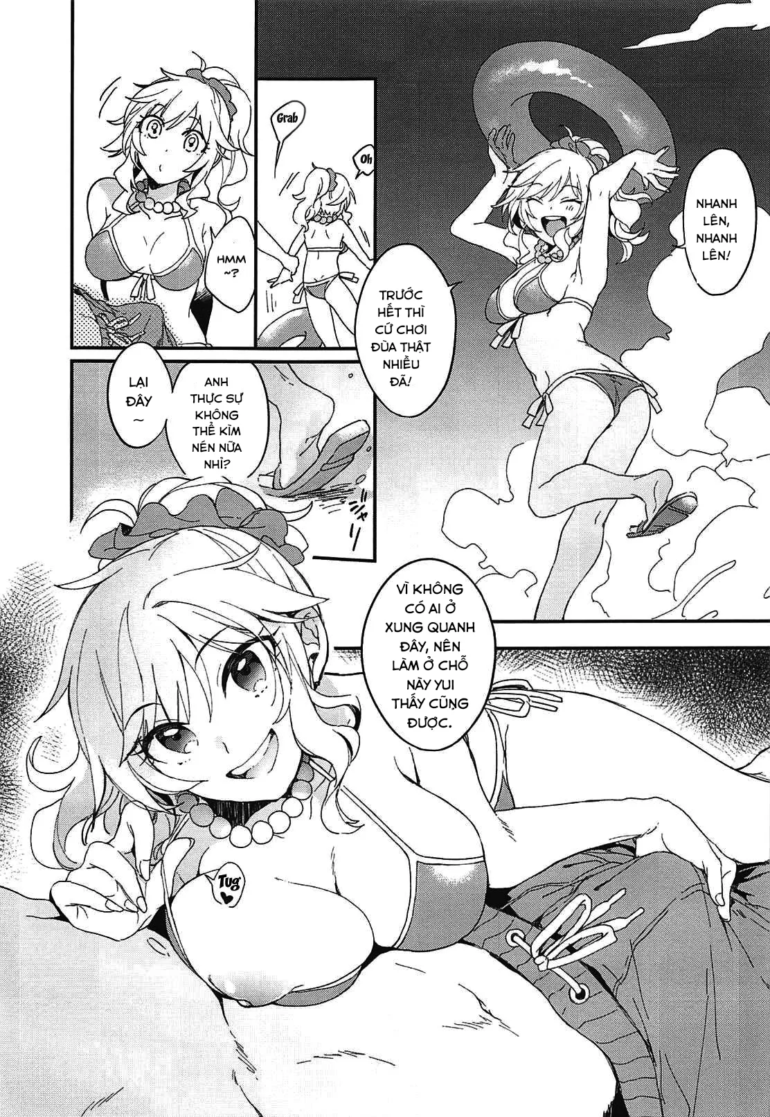 HentaiVN.net - Ảnh 7 - Đi tắm biển với Yui nào! [Going To The Beach With Yui!] - Chap 1