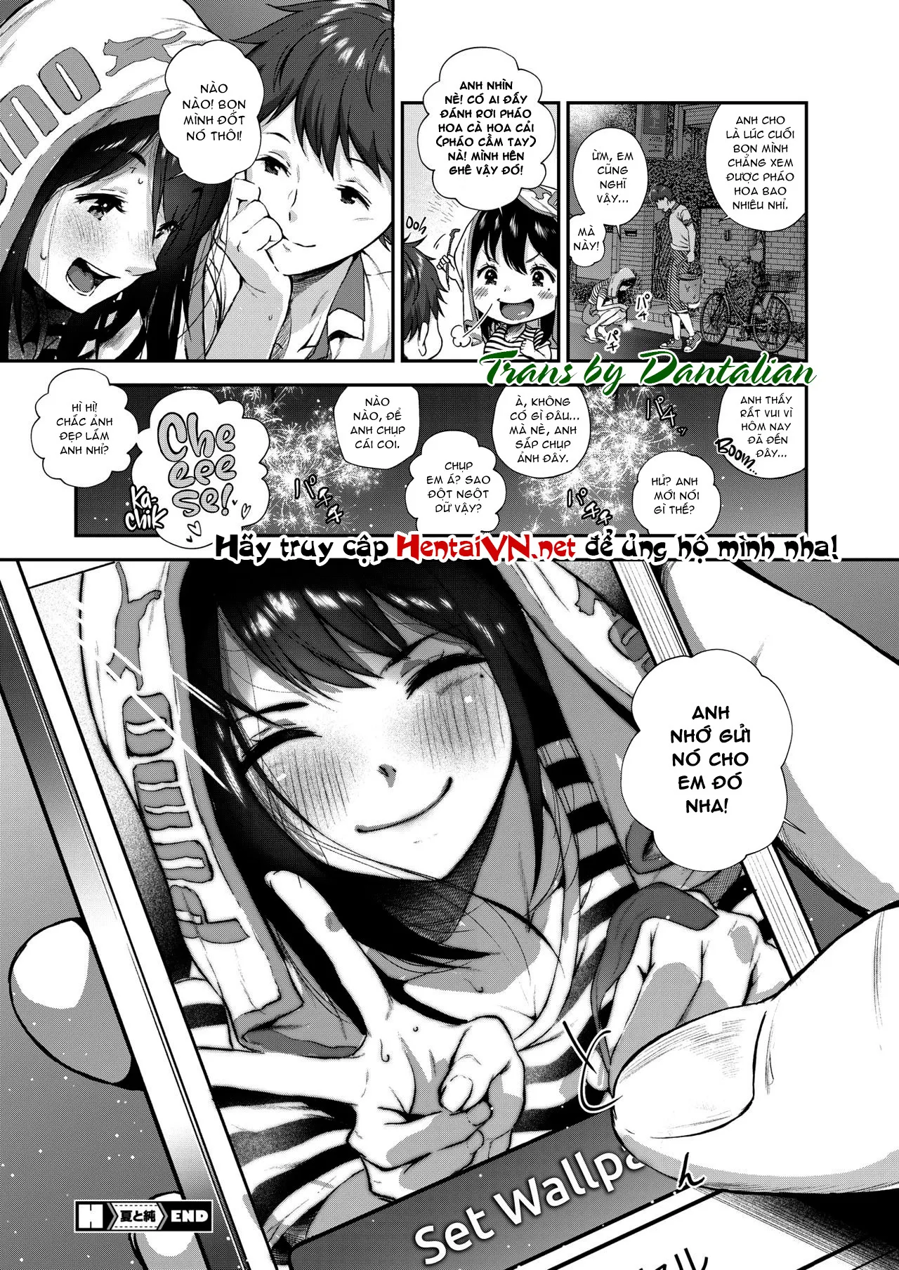 HentaiVN.net - Ảnh 22 - Natsu to Jun [Summer and Innocence ; 夏と純] - Chap 1