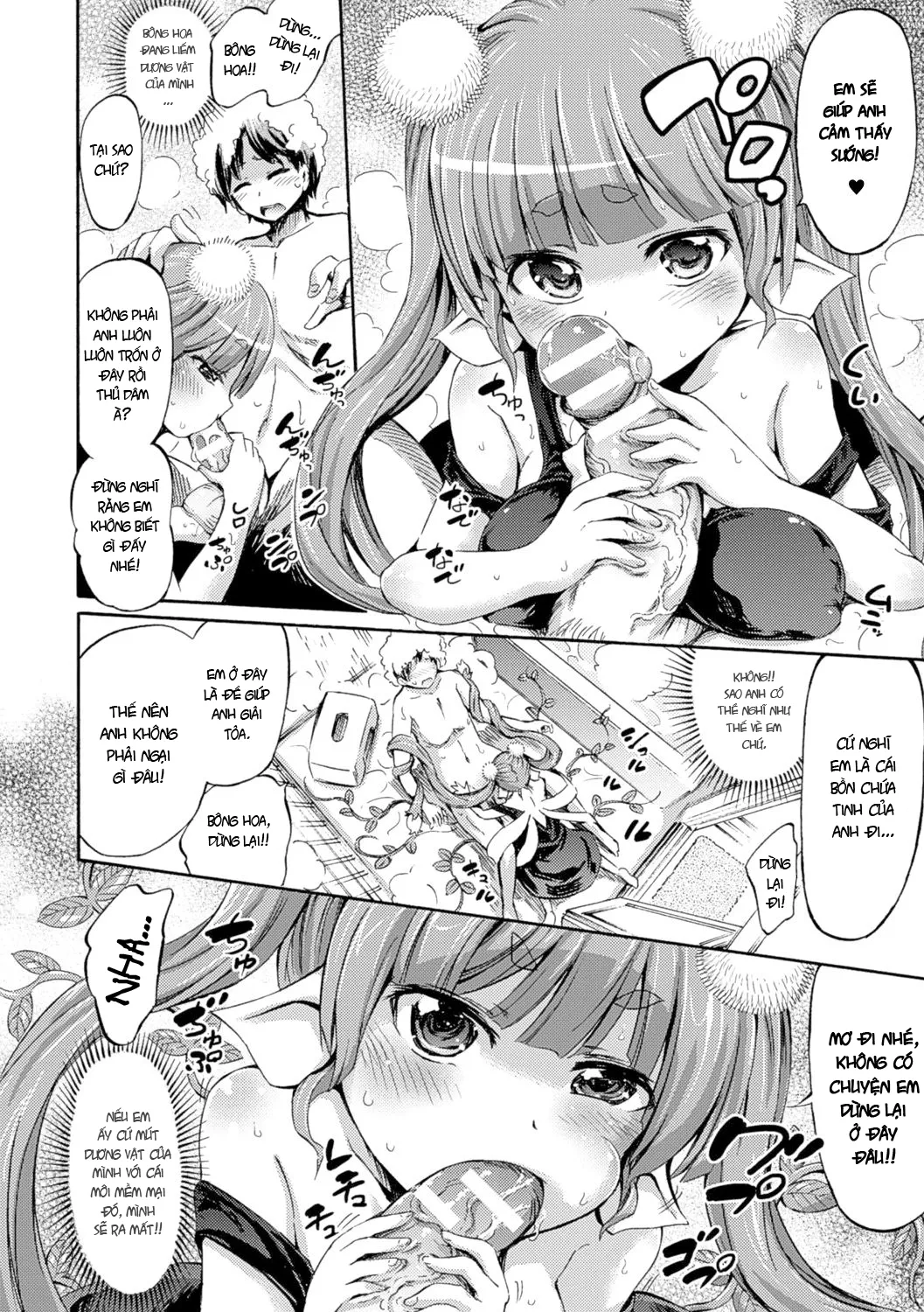 HentaiVN.net - Ảnh 11 - Bông hoa trong chậu [鉢の上のフラワ] - Chap 1