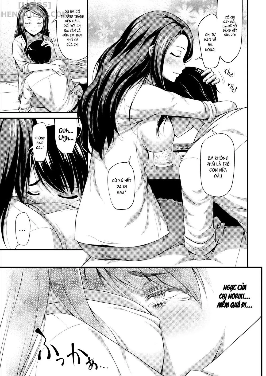 HentaiVN.net - Ảnh 7 - Để đó cho Onee-san [Leave it to Onee-san] - Chap 1