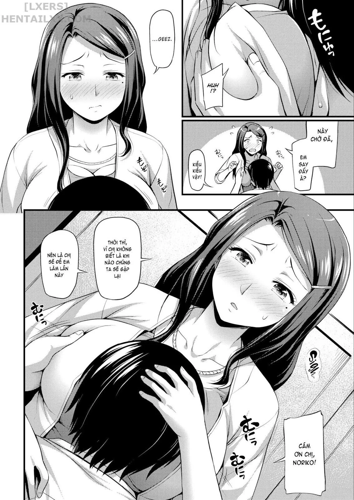 HentaiVN.net - Ảnh 8 - Để đó cho Onee-san [Leave it to Onee-san] - Chap 1