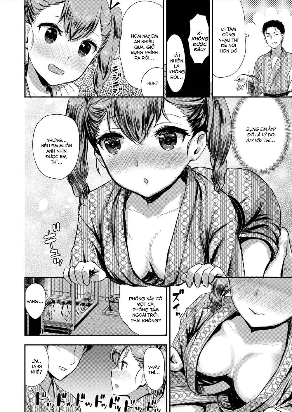 HentaiVN.net - Ảnh 3 - Cùng Tắm Với Nhau Nhé ♡ [Let’s Hop In Together ♡] - Chap 1