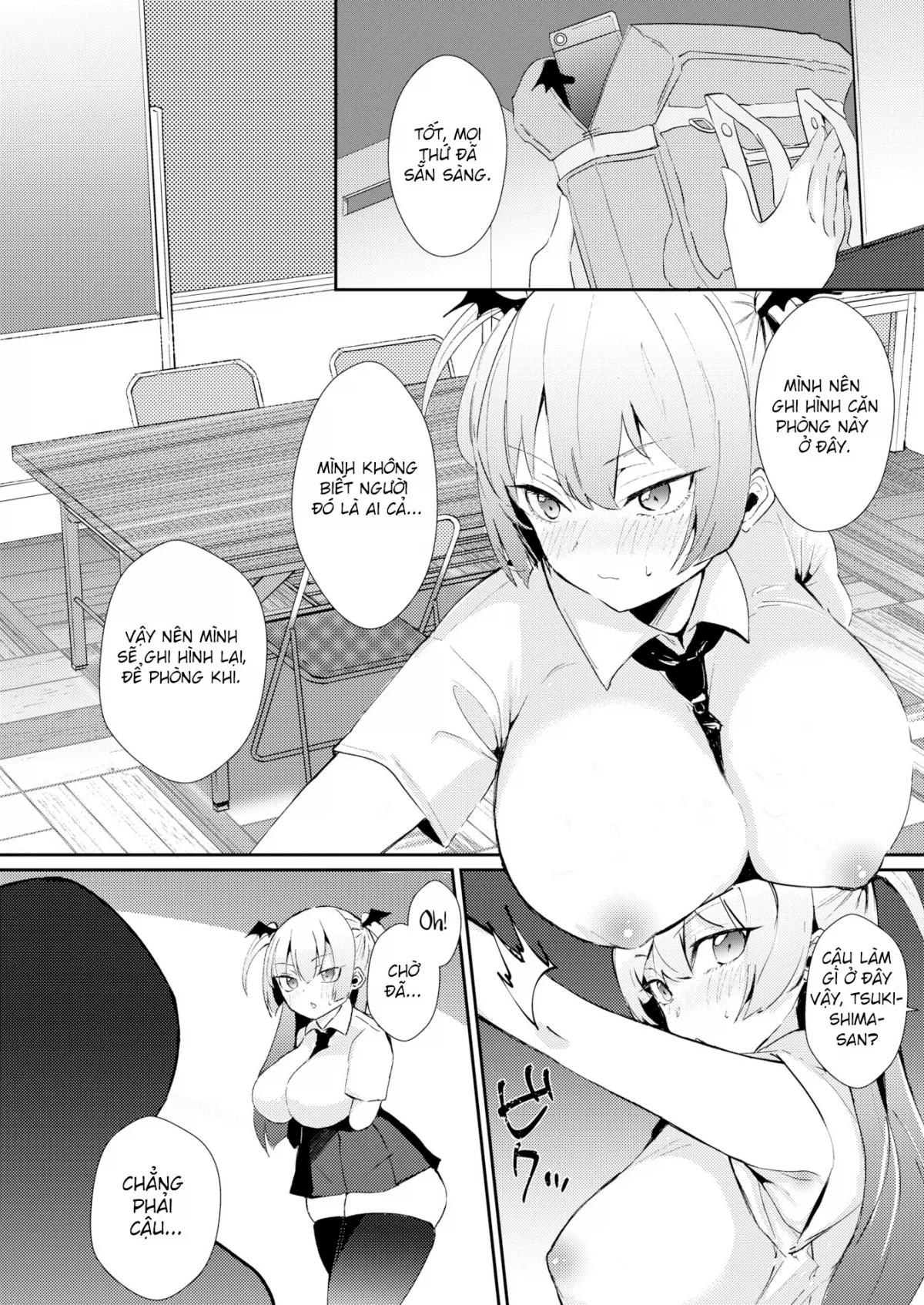 HentaiVN.net - Ảnh 6 - Mai đi học [An Alt Account Girl's Alternate Face] - Chap 1