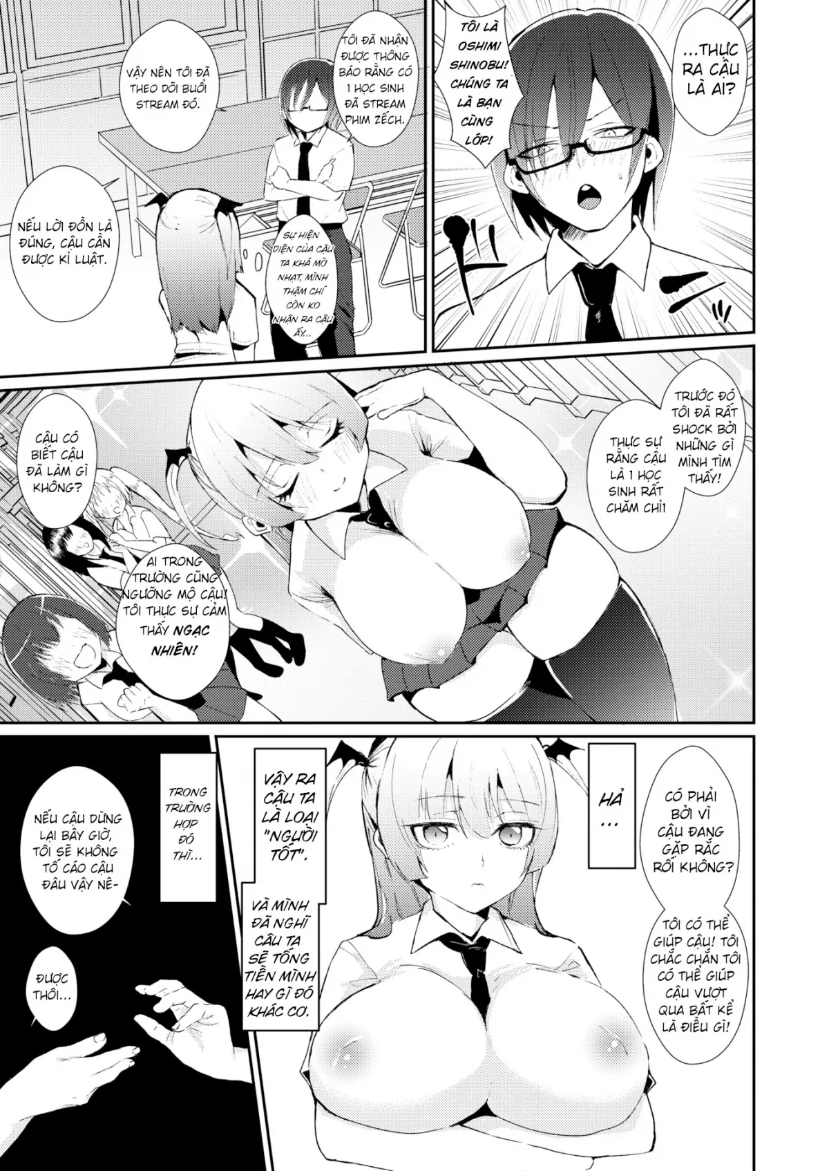 HentaiVN.net - Ảnh 7 - Mai đi học [An Alt Account Girl's Alternate Face] - Chap 1