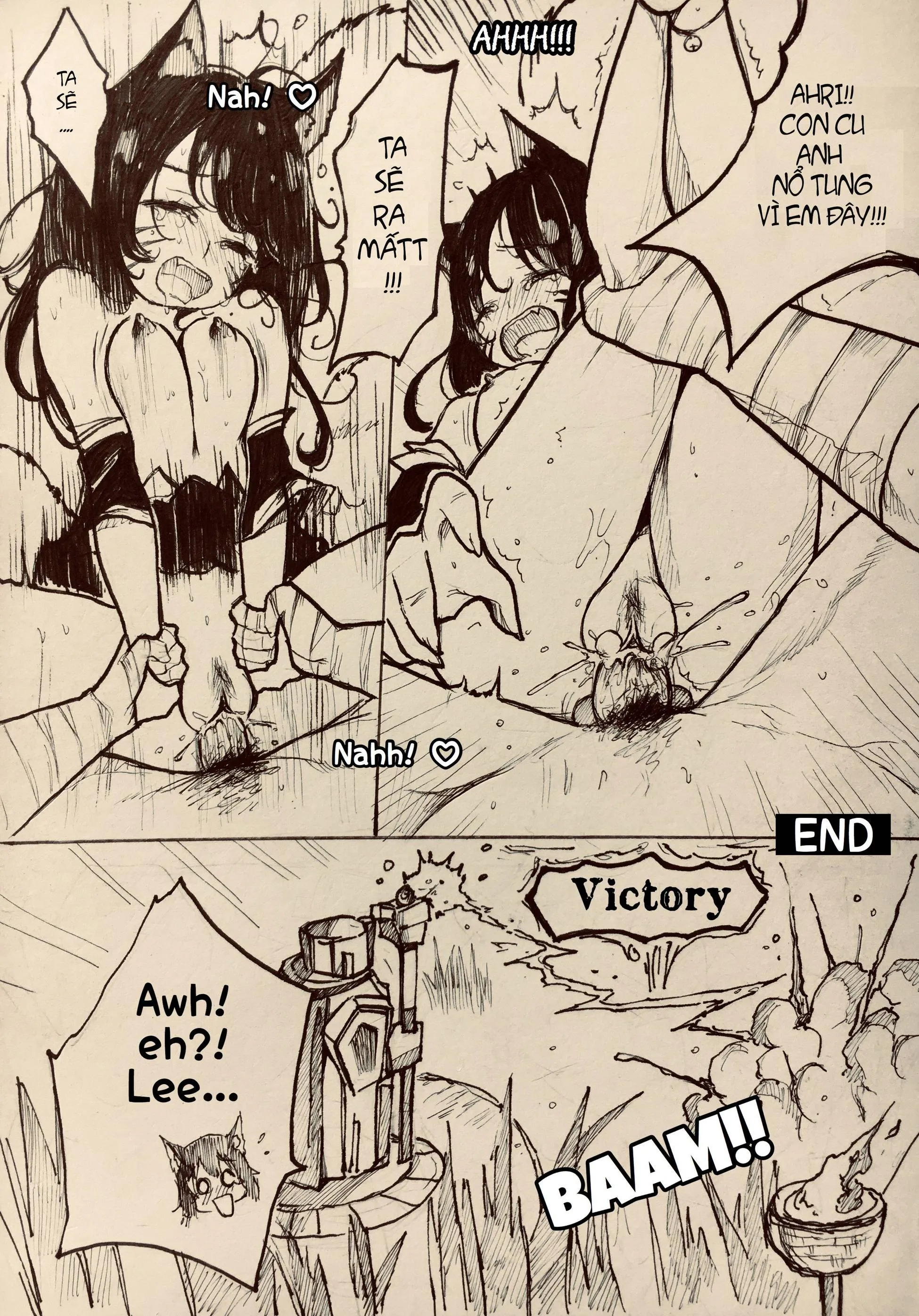HentaiVN.net - Ảnh 10 - Fox Strayed! [League of Legends] - Chap 1