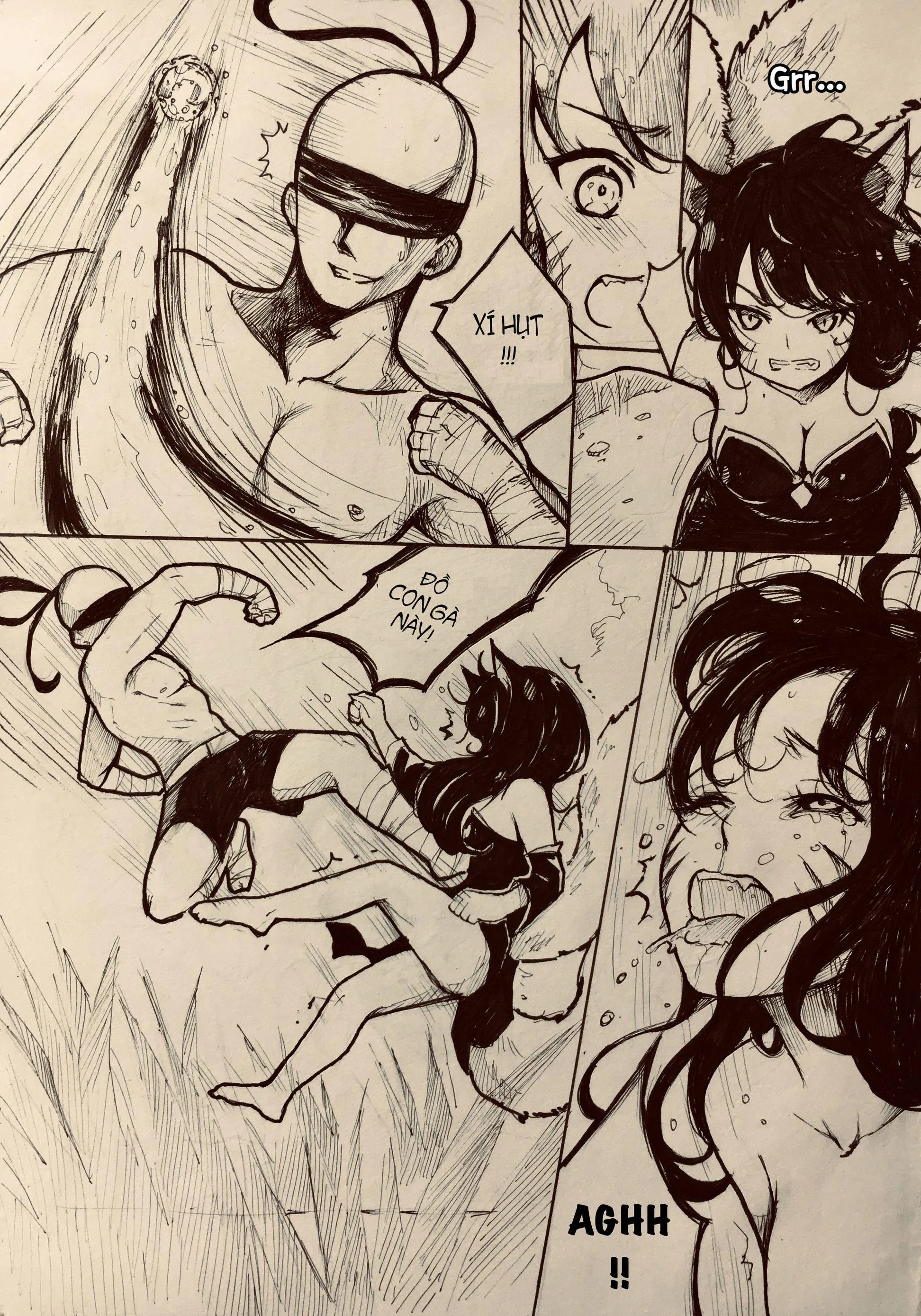 HentaiVN.net - Ảnh 3 - Fox Strayed! [League of Legends] - Chap 1