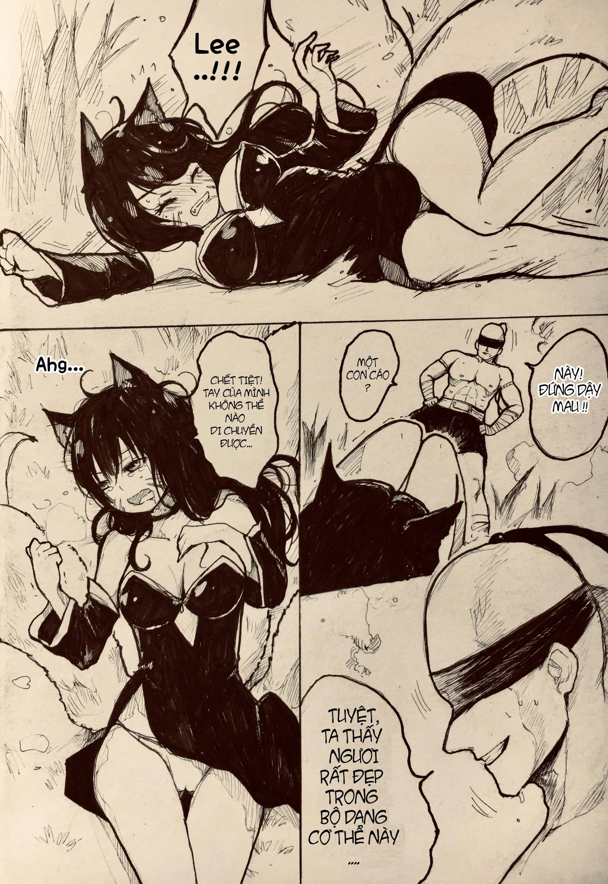 HentaiVN.net - Ảnh 4 - Fox Strayed! [League of Legends] - Chap 1