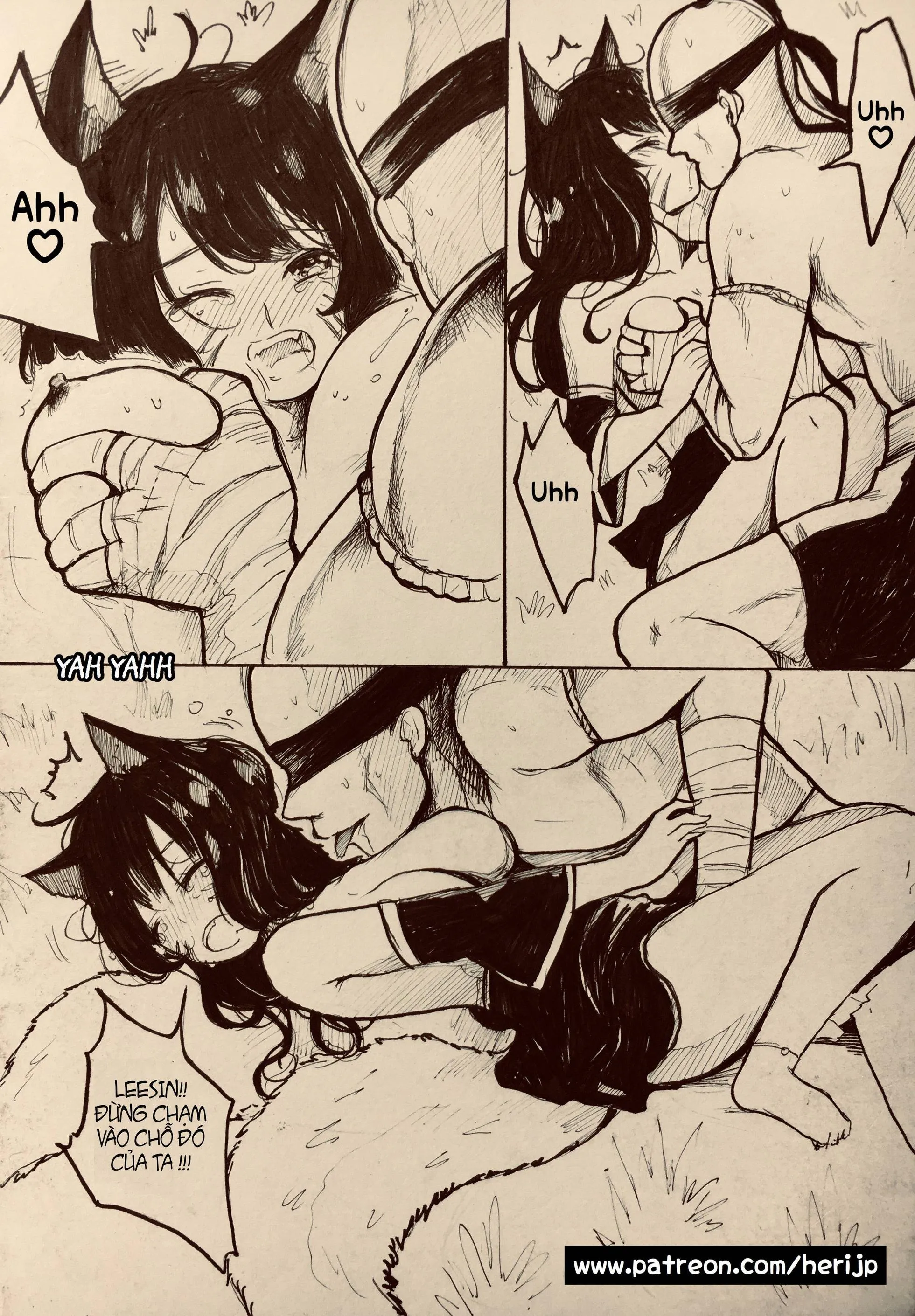 HentaiVN.net - Ảnh 6 - Fox Strayed! [League of Legends] - Chap 1