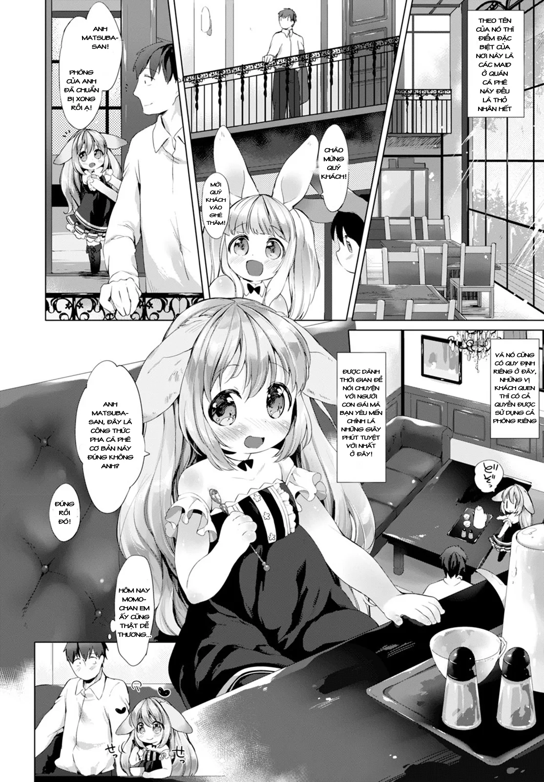 HentaiVN.net - Ảnh 3 - Usa Cafe - Chap 1