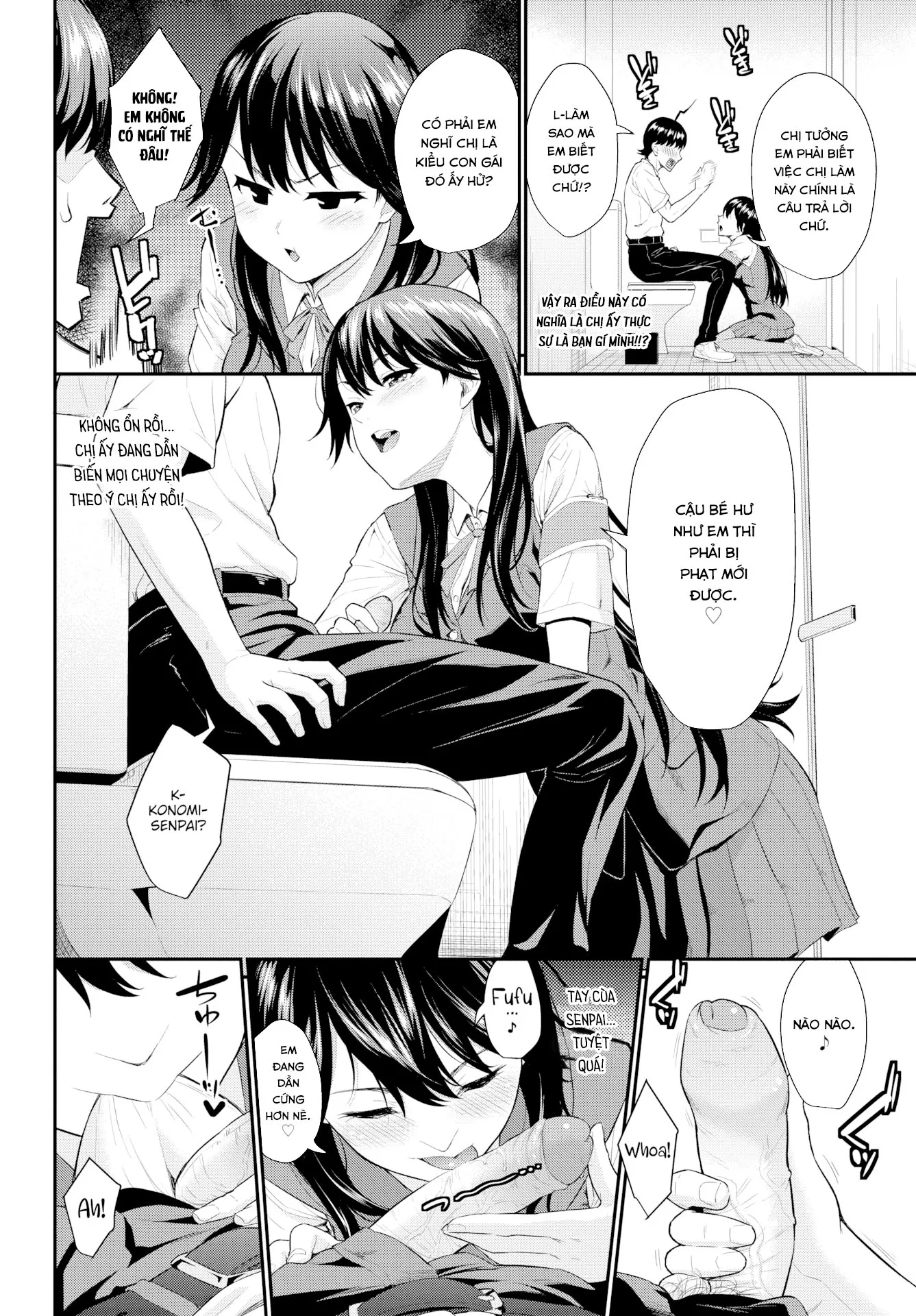 HentaiVN.net - Ảnh 12 - Student Council President's Secret [Comic Bavel 2020-07] - Chap 1
