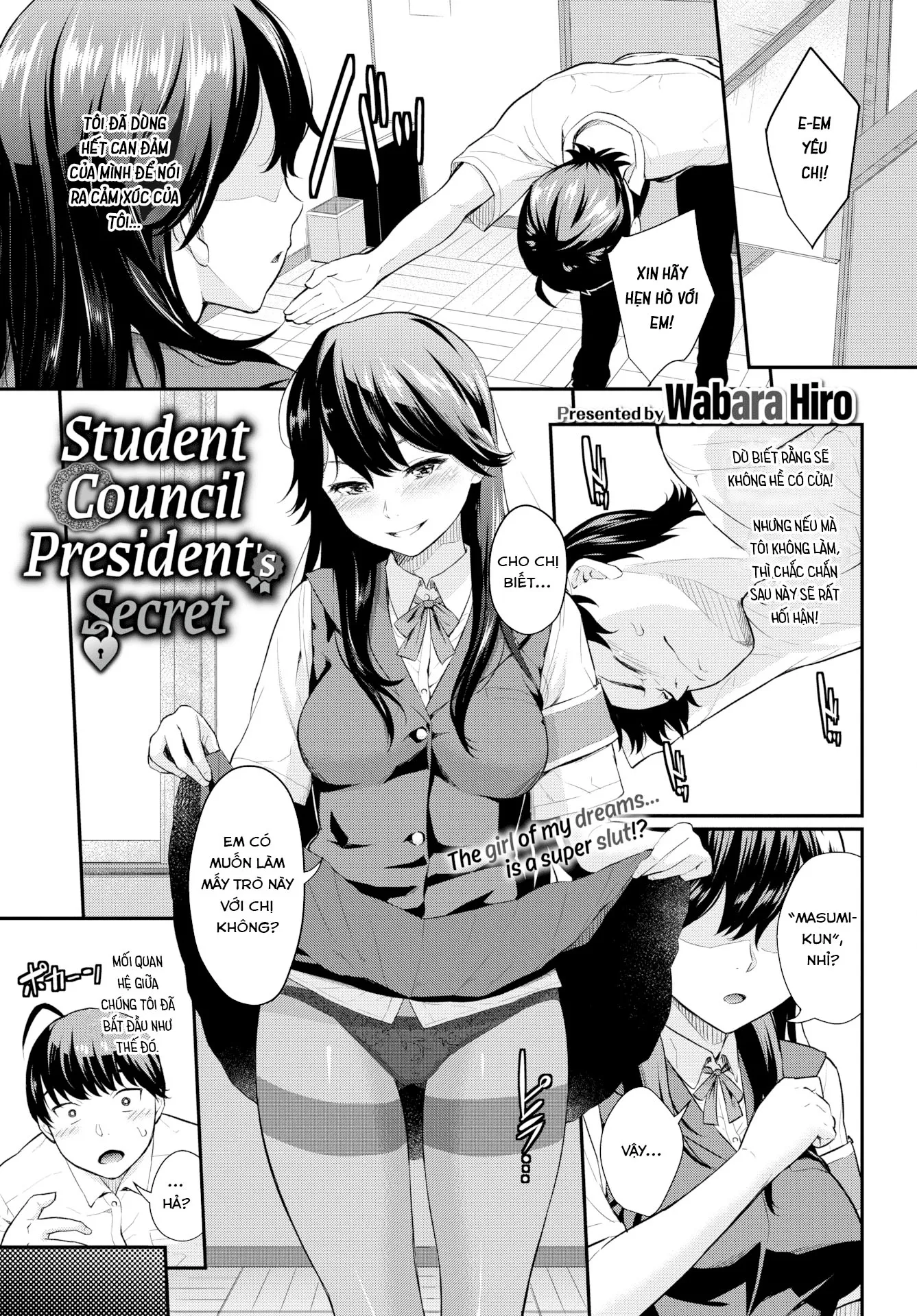 HentaiVN.net - Ảnh 5 - Student Council President's Secret [Comic Bavel 2020-07] - Chap 1