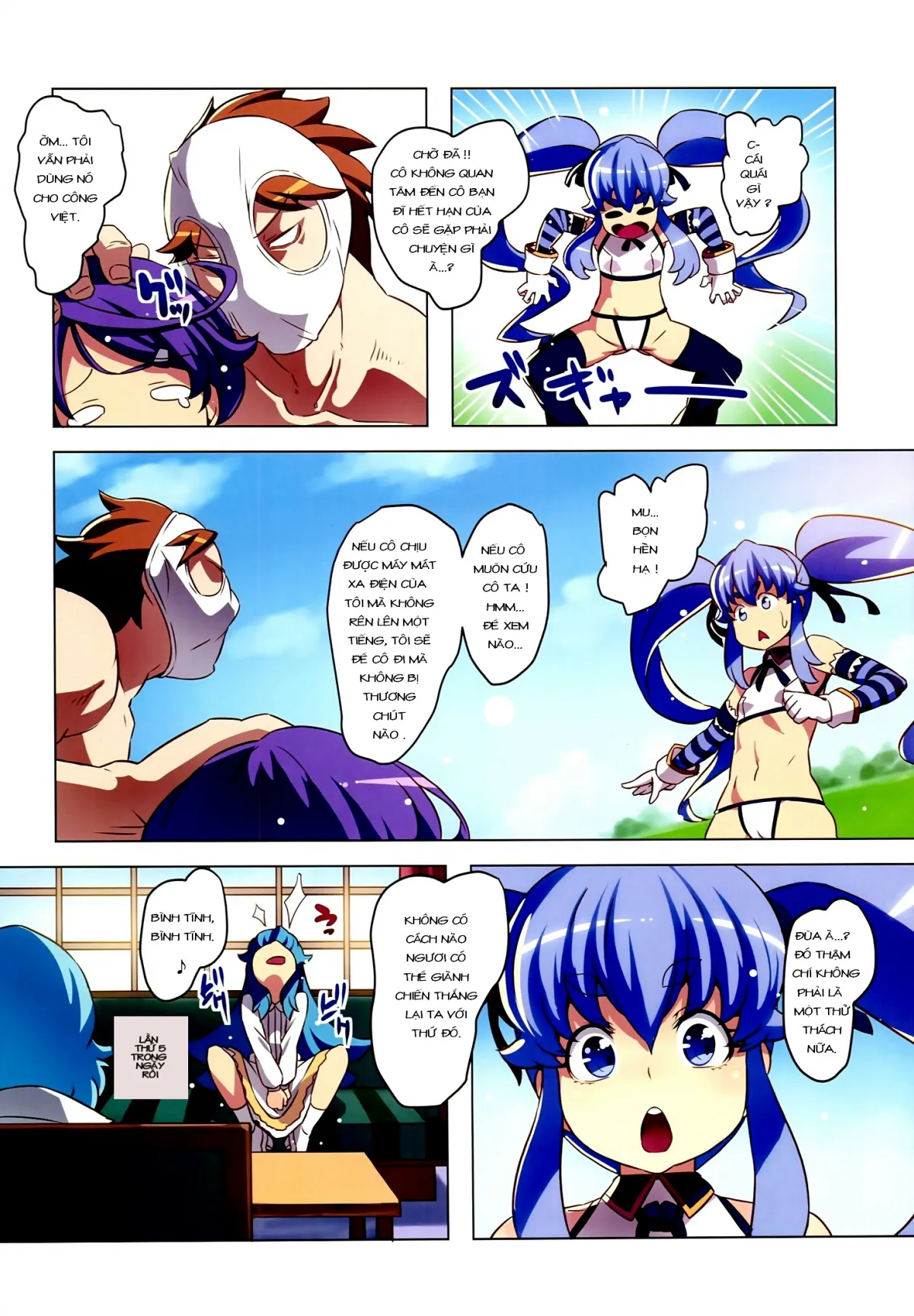 HentaiVN.net - Ảnh 7 - Kinkyuu!! Tenkuu ni Mau Aoki Joou wo Kare! (Happiness Charge Precure!) - Chap 1
